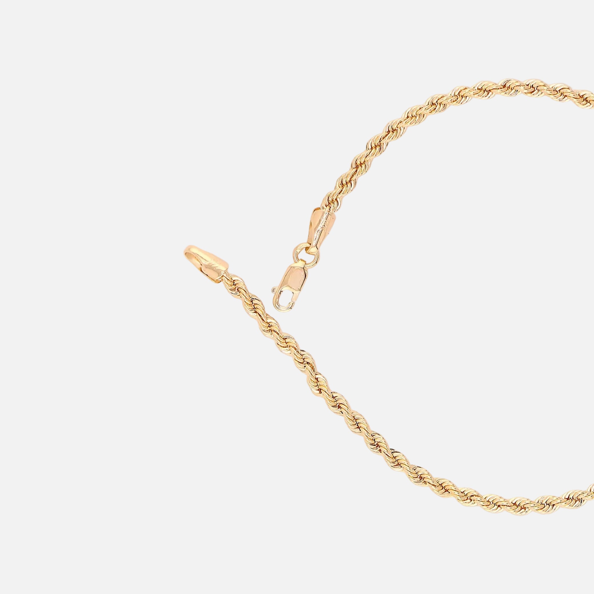 Pulso Tejido Torzal en Oro de 14K