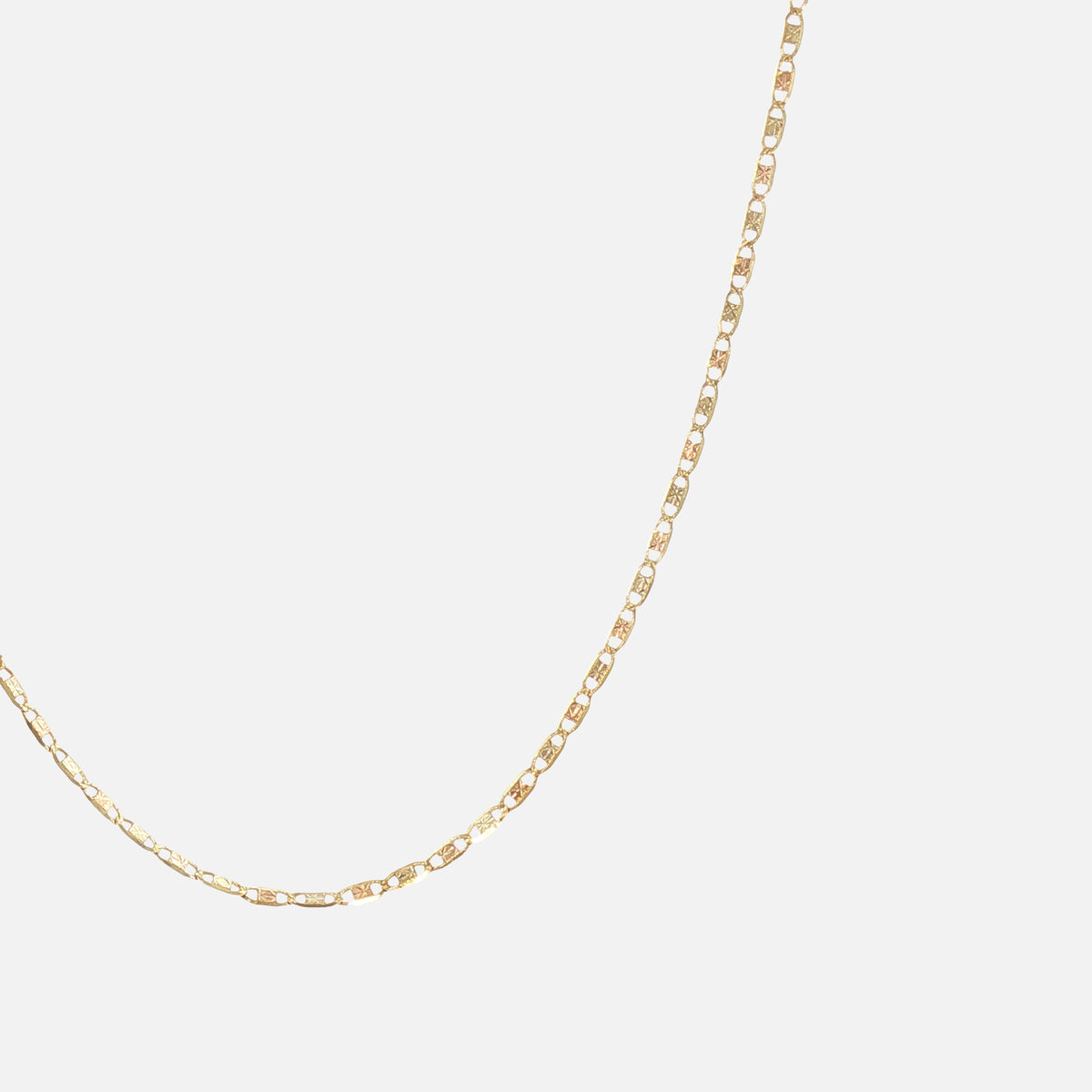 Cadena Valentino en Oro de 14K