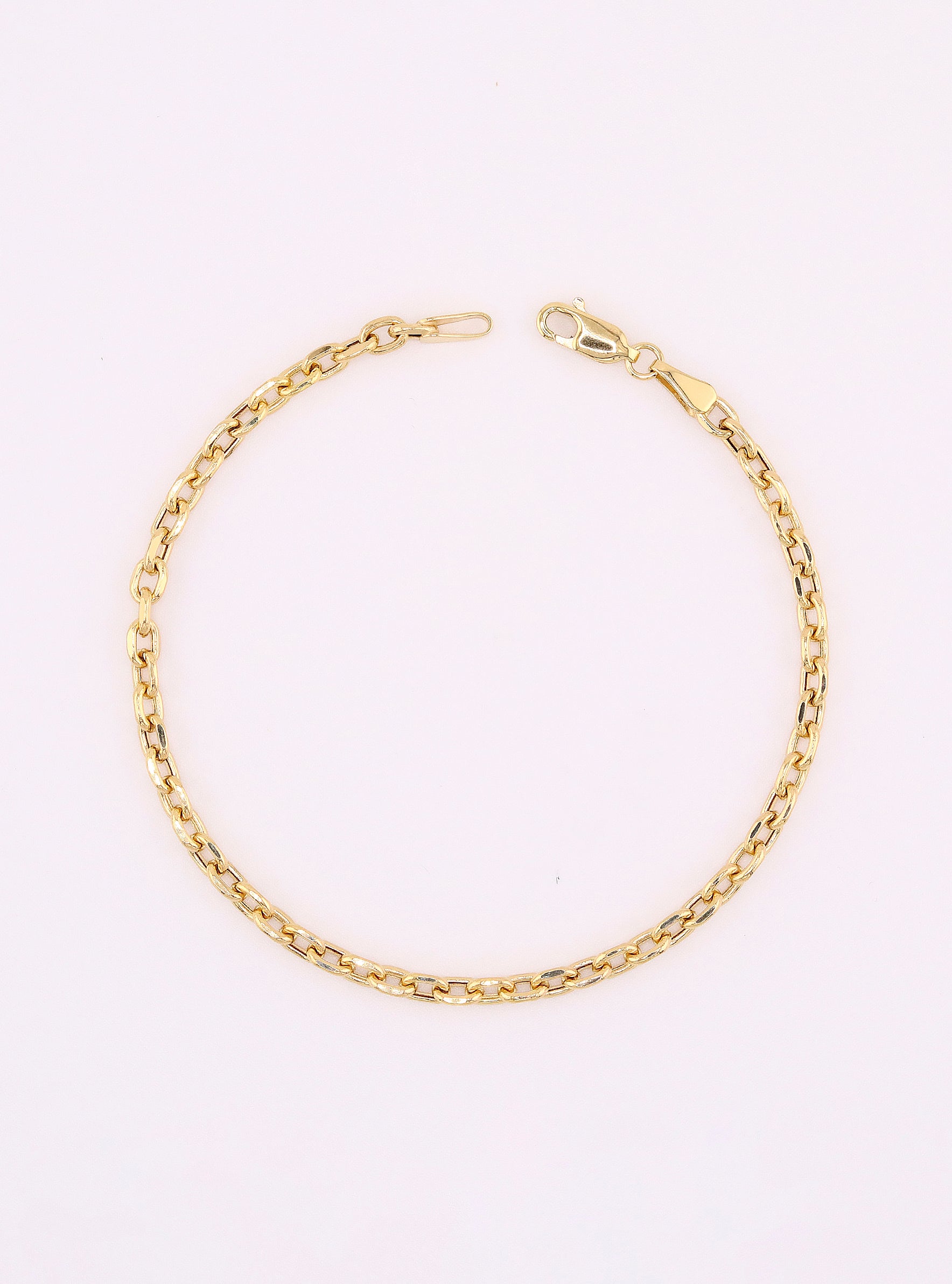 Pulso de Oro Eslabón Invertido de 14K