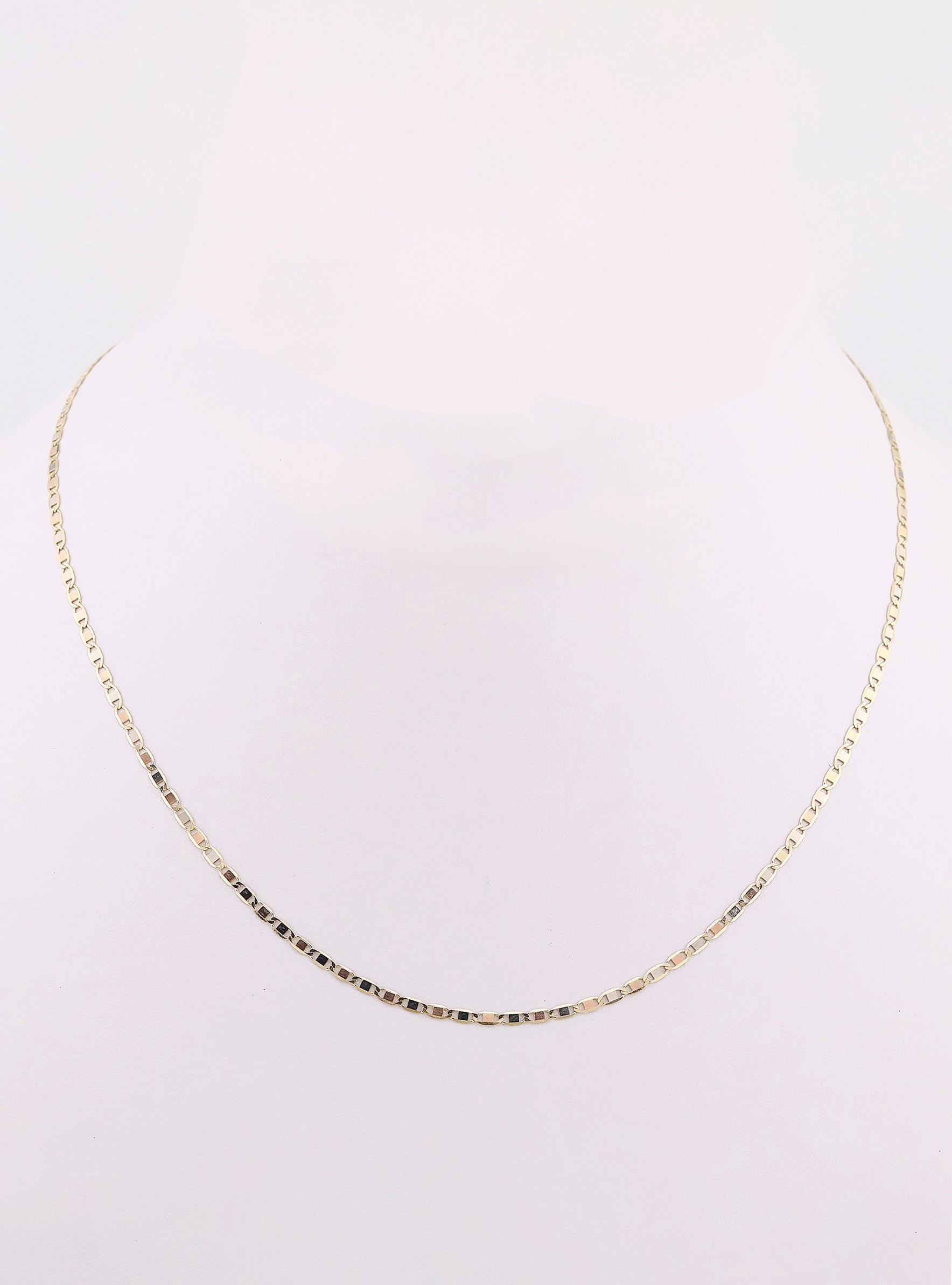 Cadena Candado en Oro de 14K