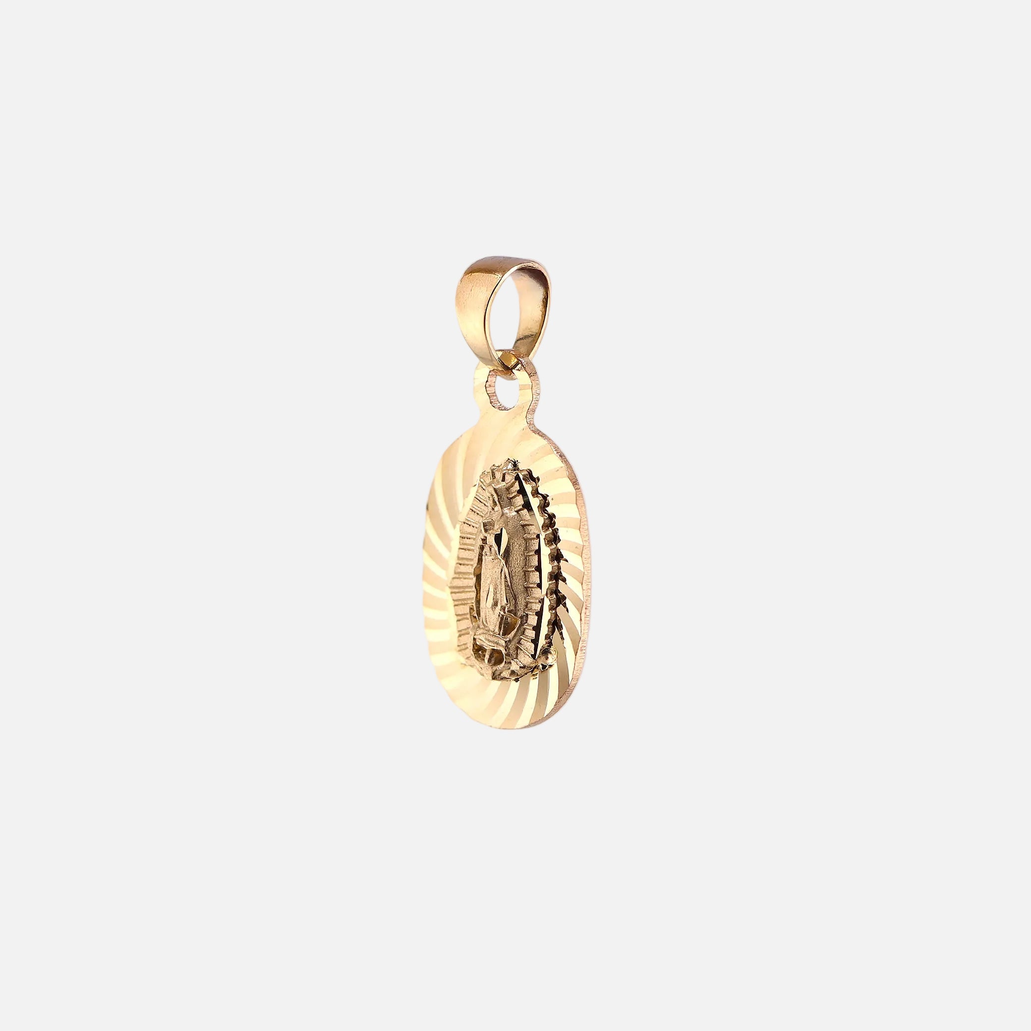 Dije Virgen en Oro de 14K