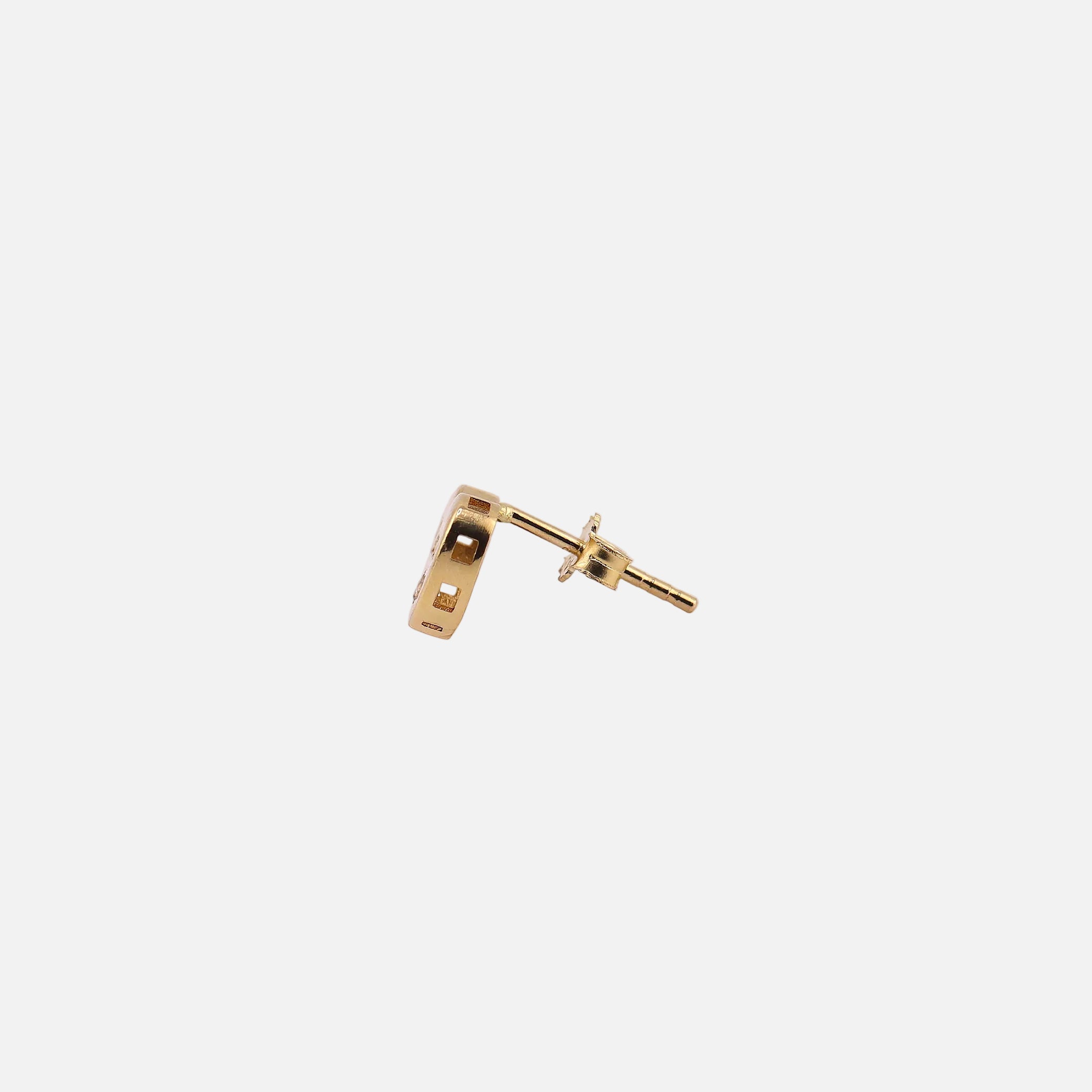 Aretes Clásicos de Corazón en Oro de 14K