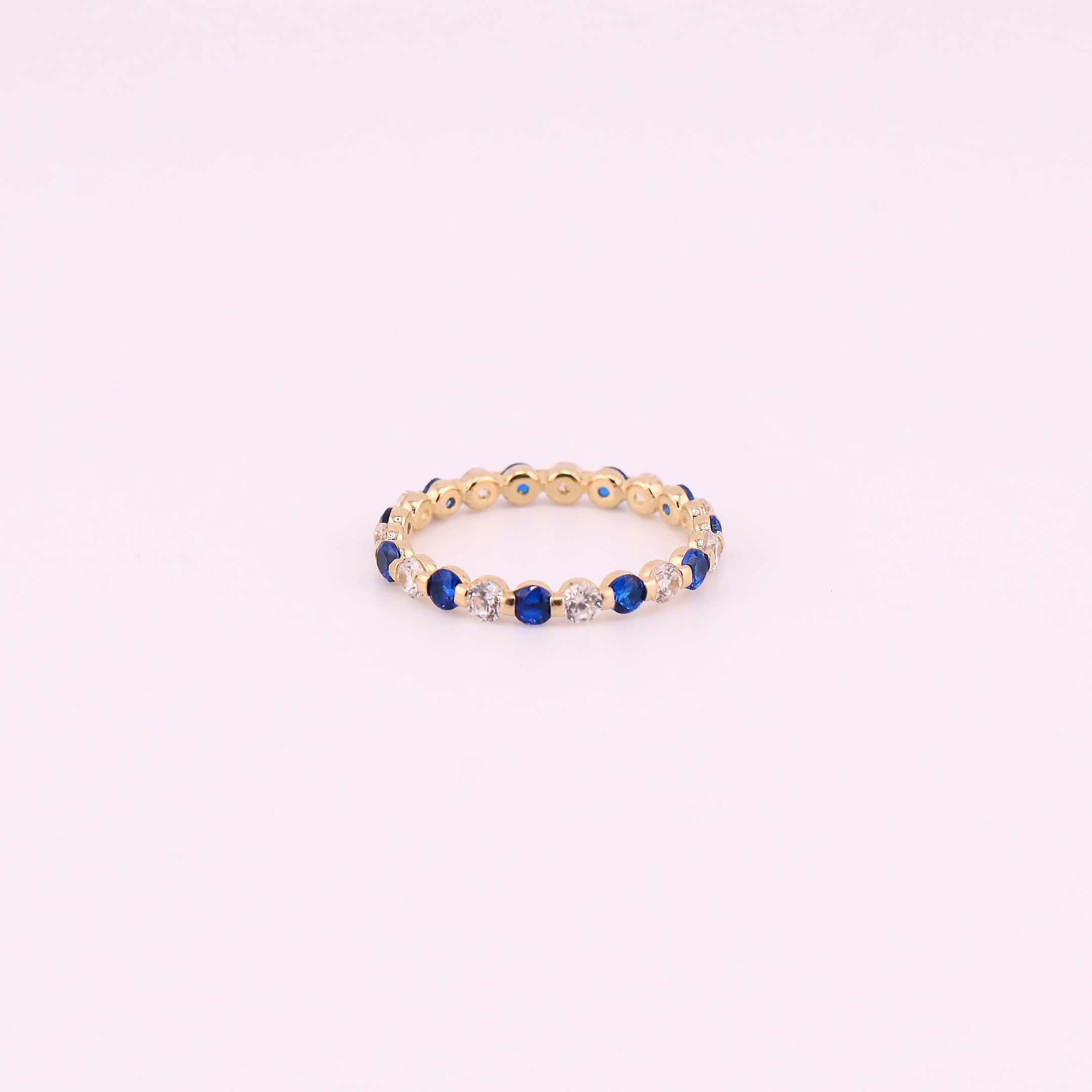 Anillo Churumbela Bicolor en Oro de 14K