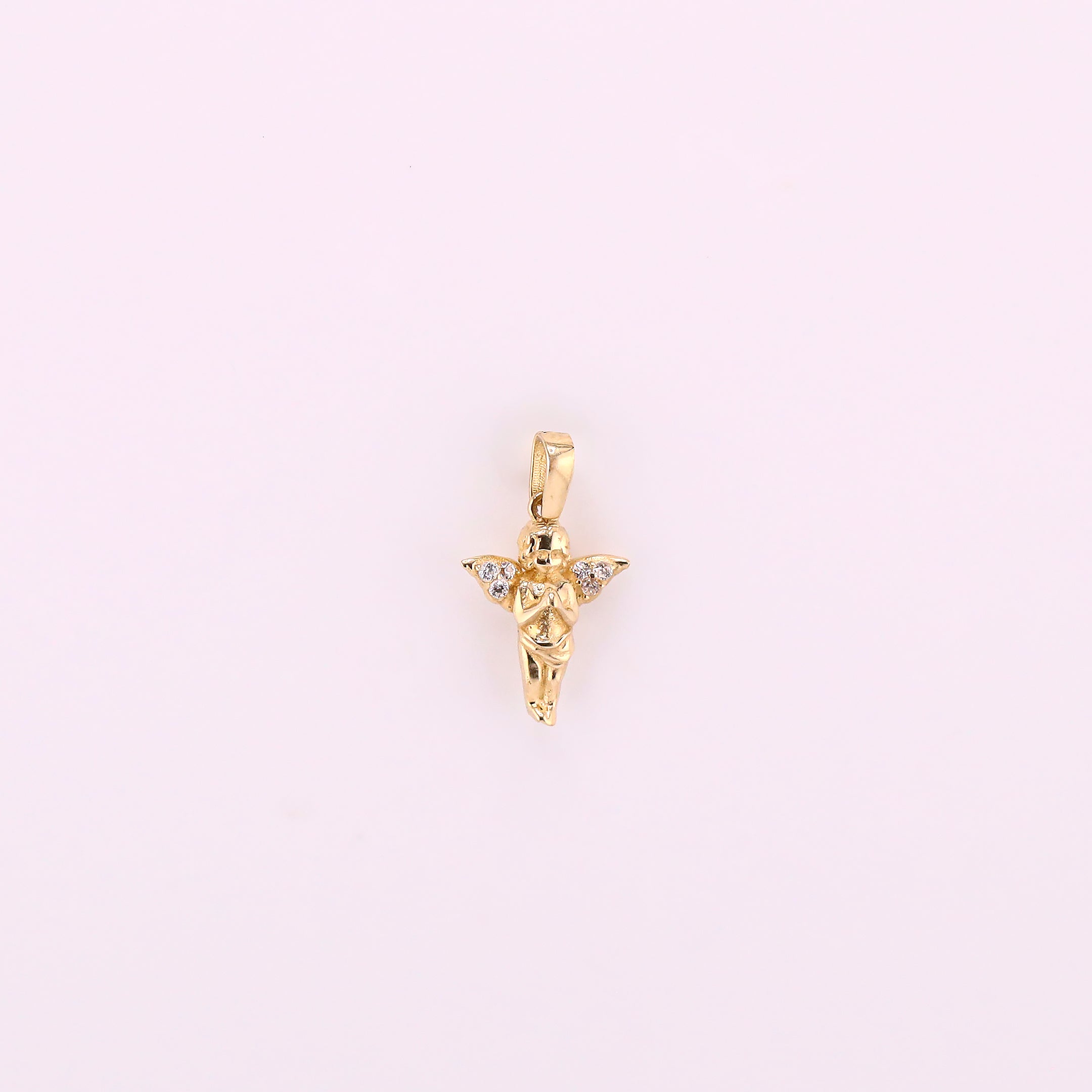 Dije Ángel en Oro de 14K