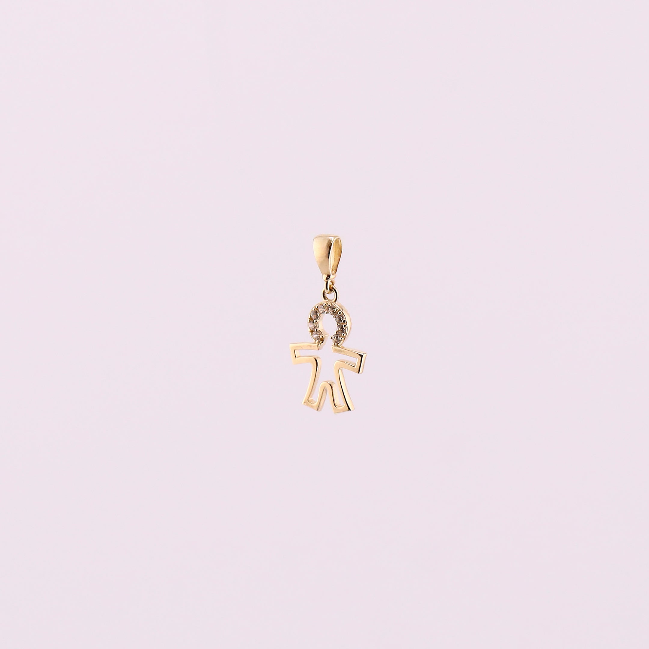 Dije Niña/Niño en Oro de 14K