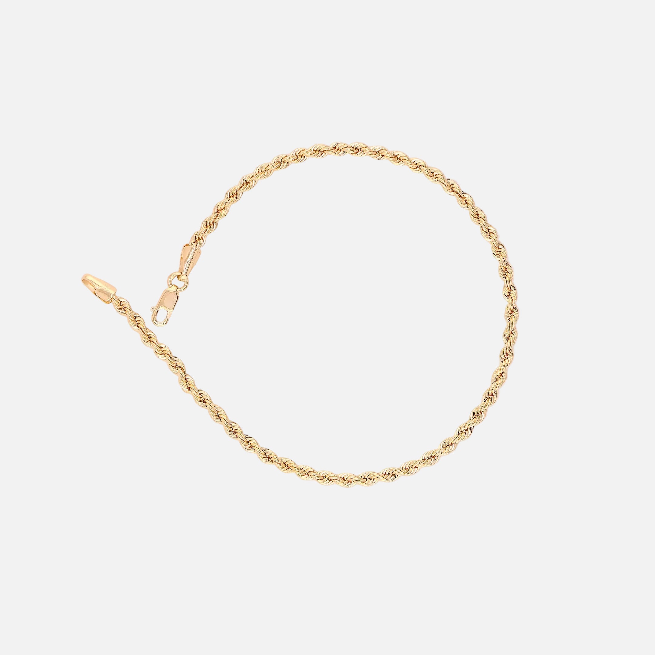 Pulso Tejido Torzal en Oro de 14K