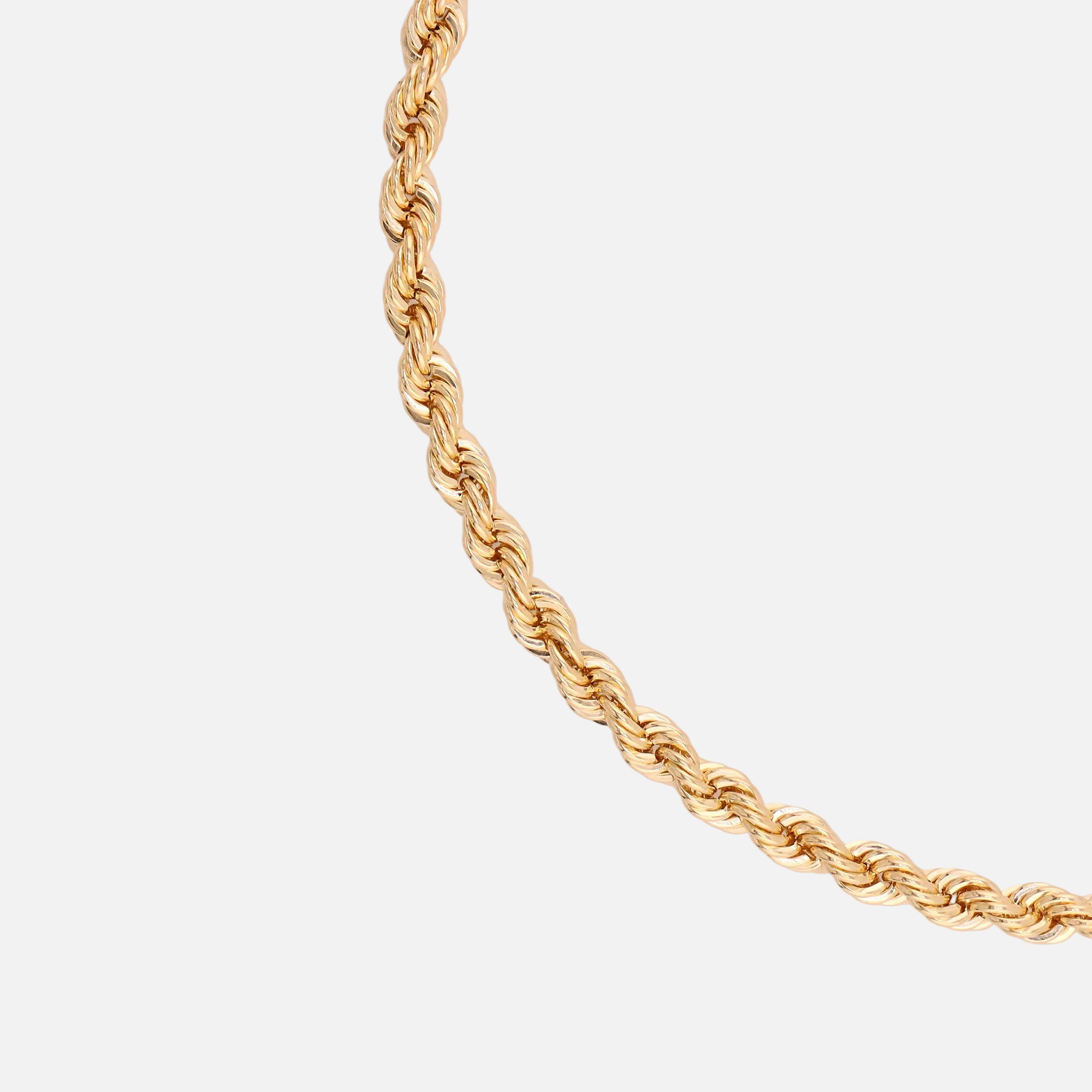 Pulso Tejido Torzal en Oro de 14K