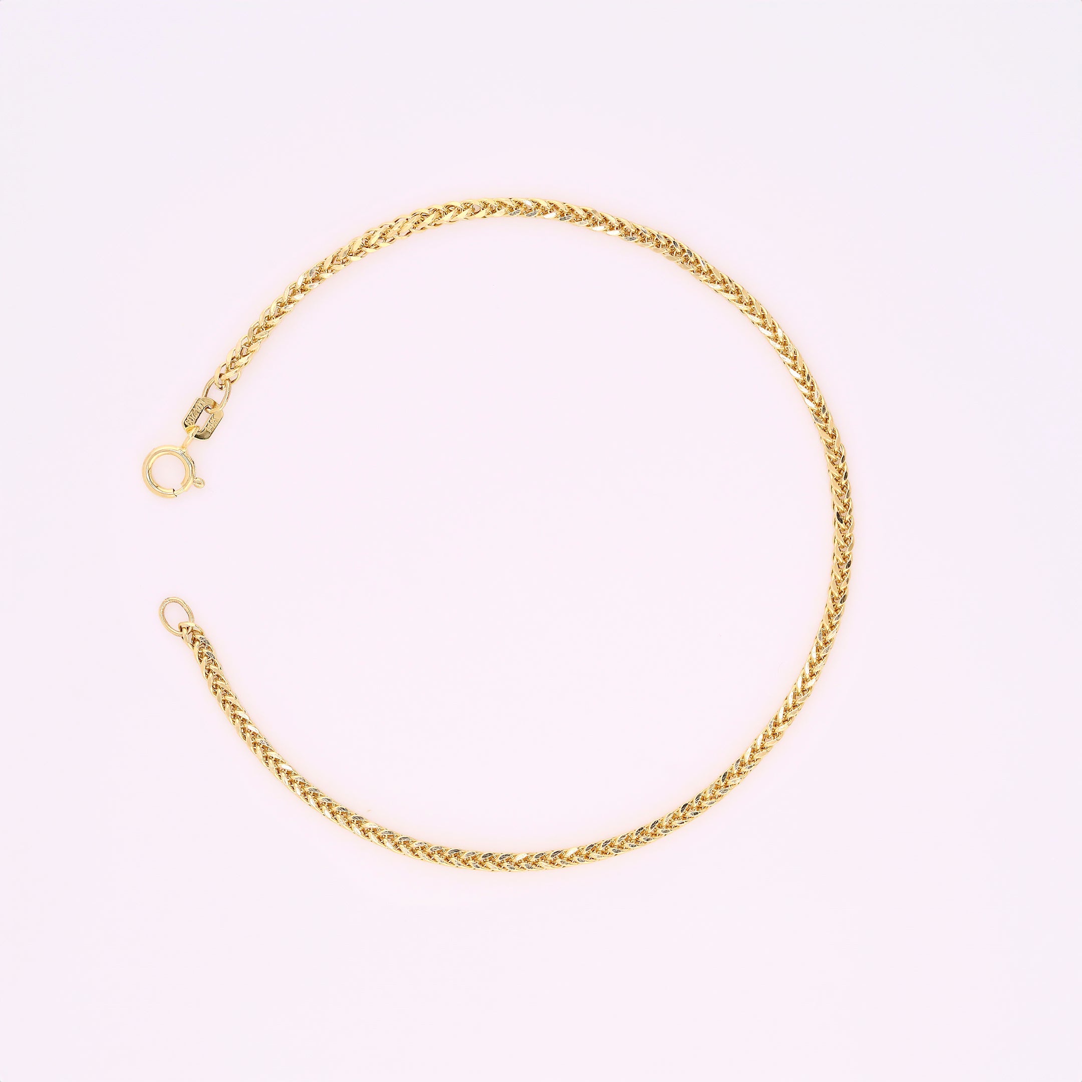 Pulso Espiga en Oro de 14K