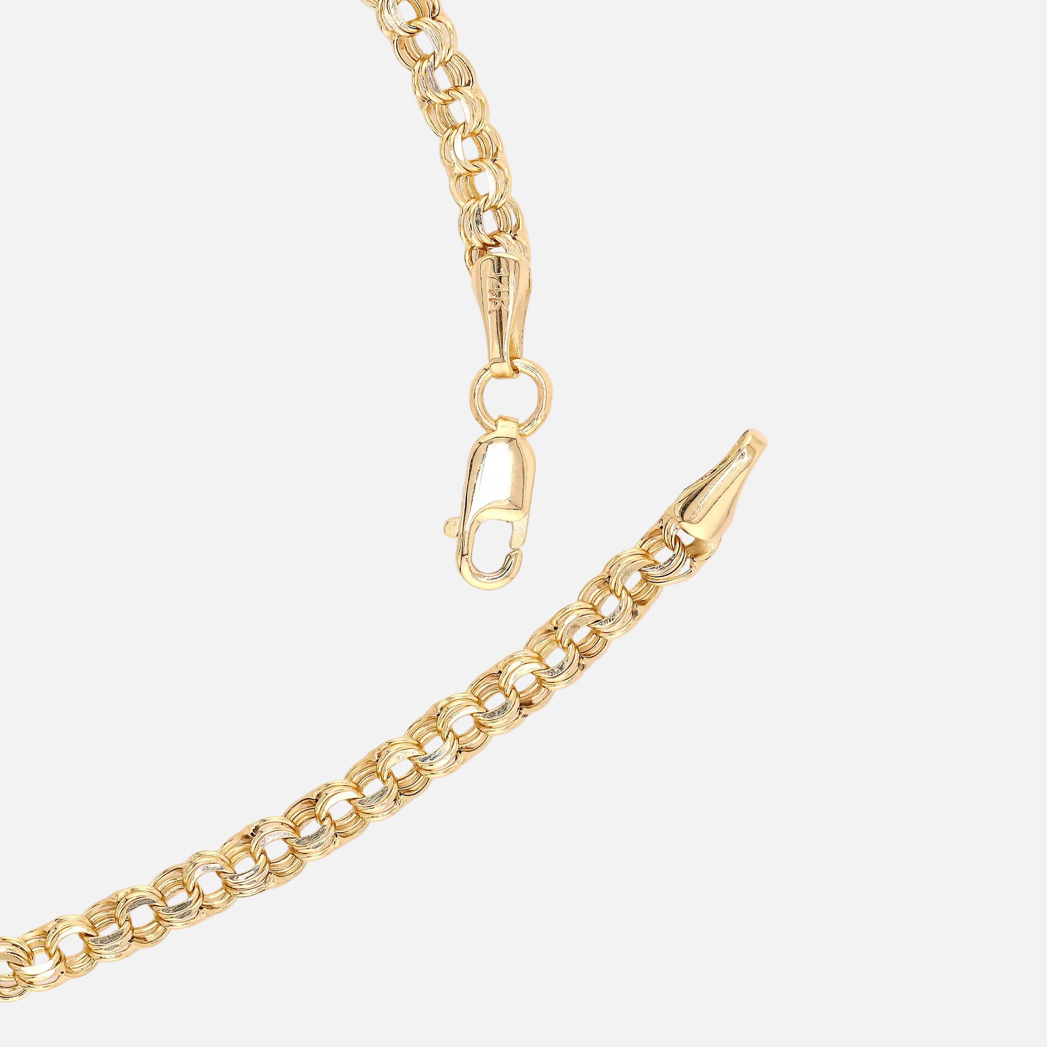Pulso Tejido Chino en Oro de 14K
