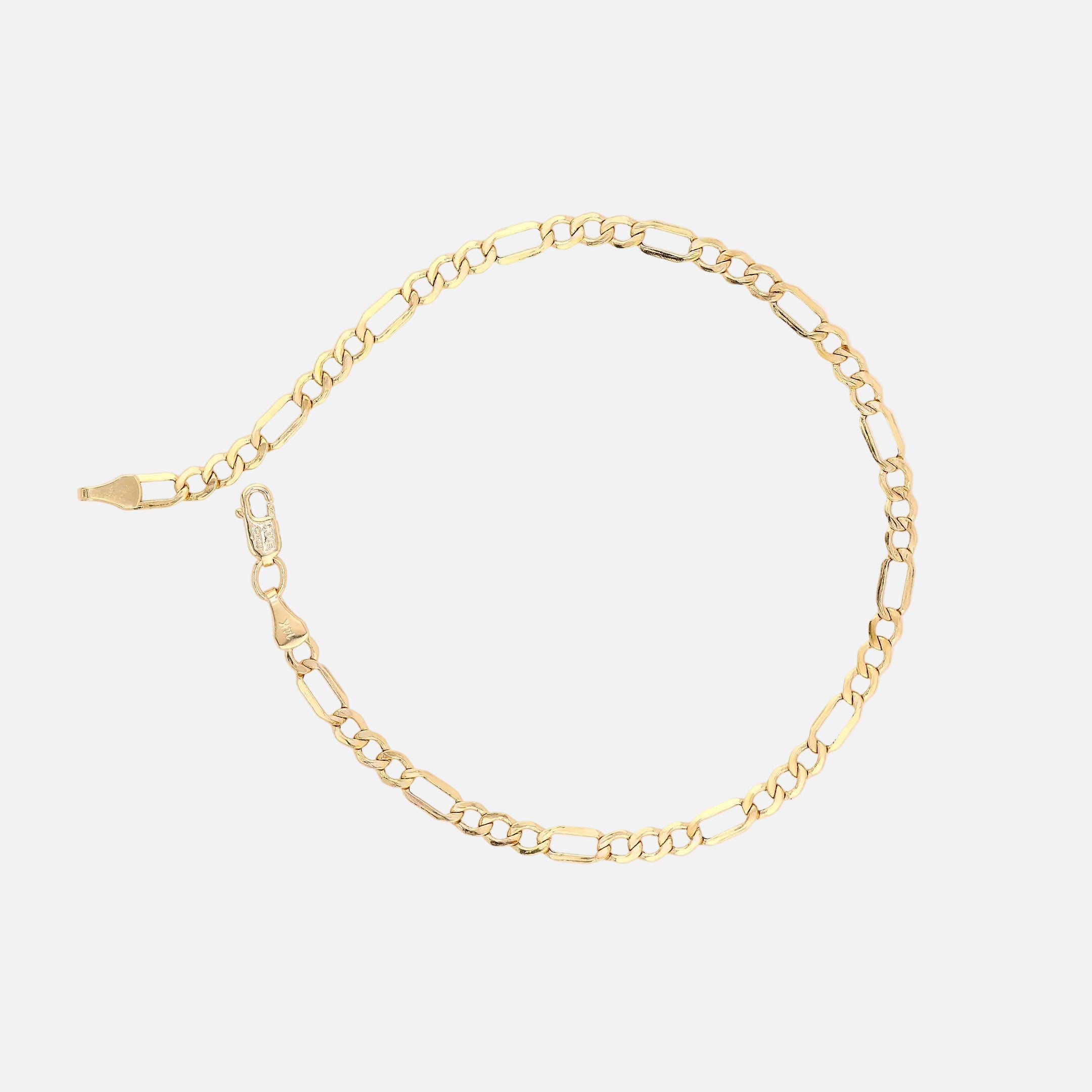 Pulso Tejido 3x1 en Oro de 14K