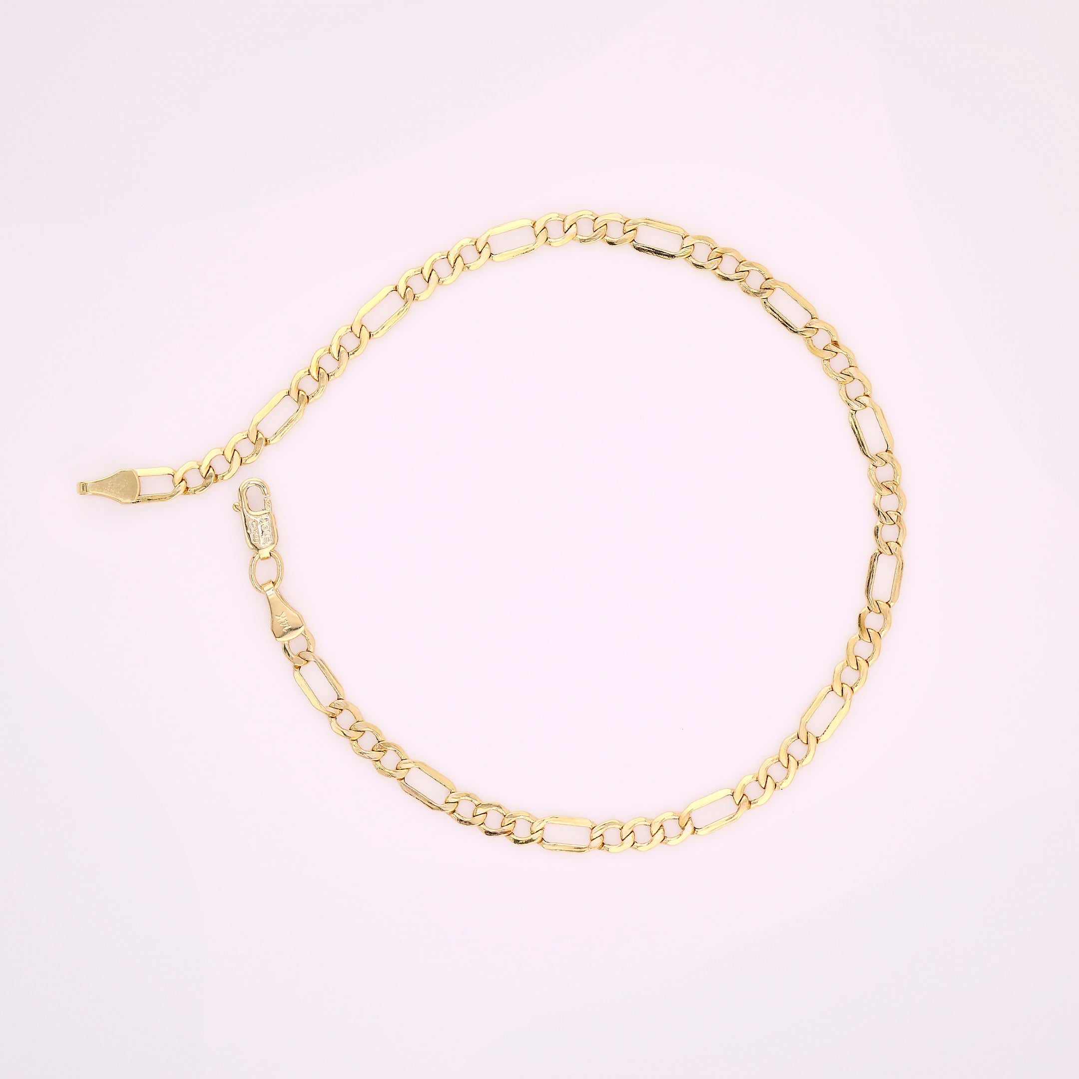 Pulso Tejido 3x1 en Oro de 14K
