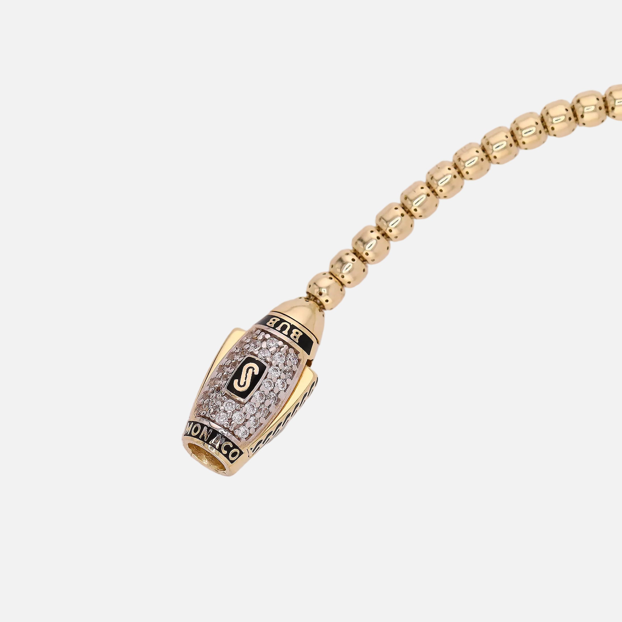 Pulso Monaco Chain Bub en Oro de 14K