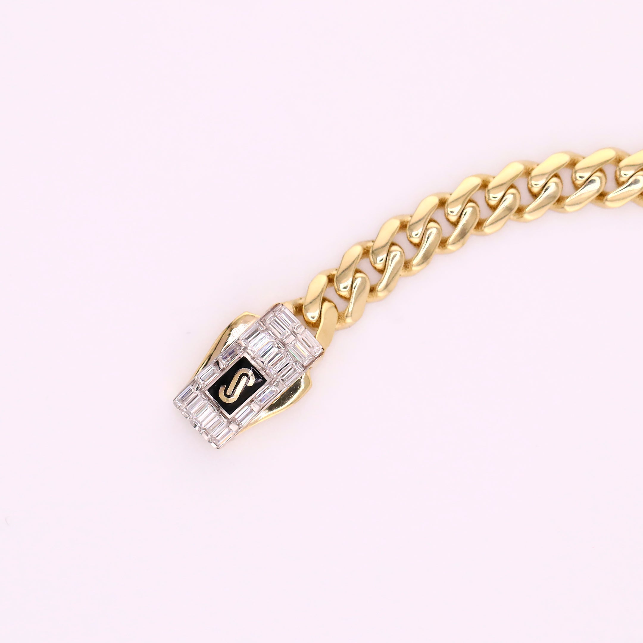 Pulso Monaco Chain Clásico en Oro de 14K