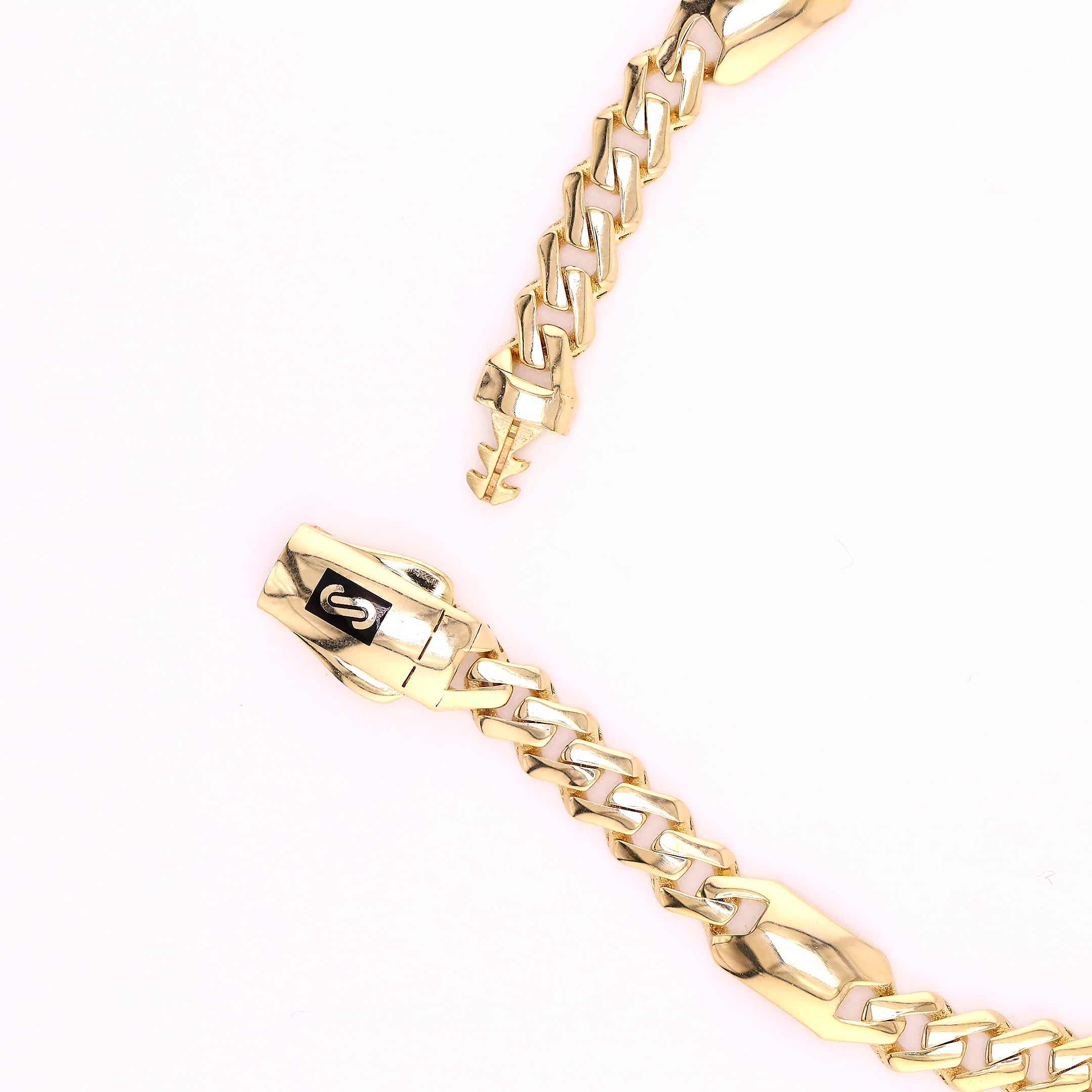 Pulso Monaco Chain en Oro de 14K