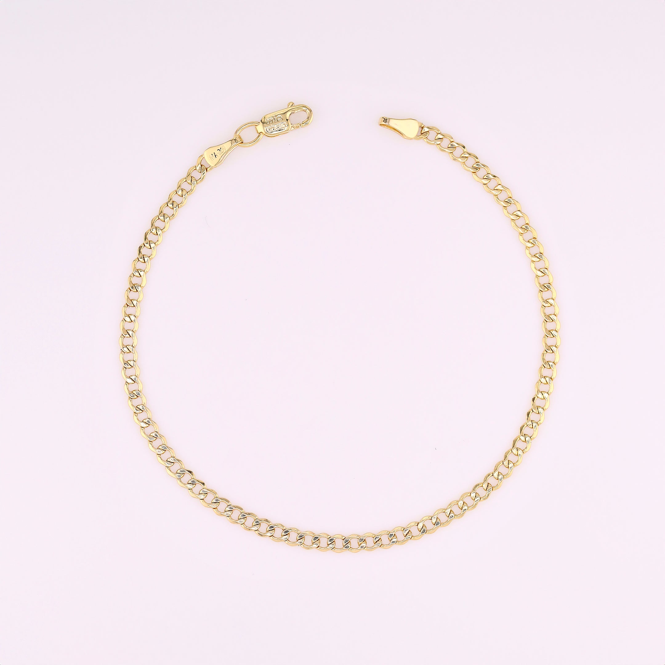Pulso Eslabón en Oro de 14K