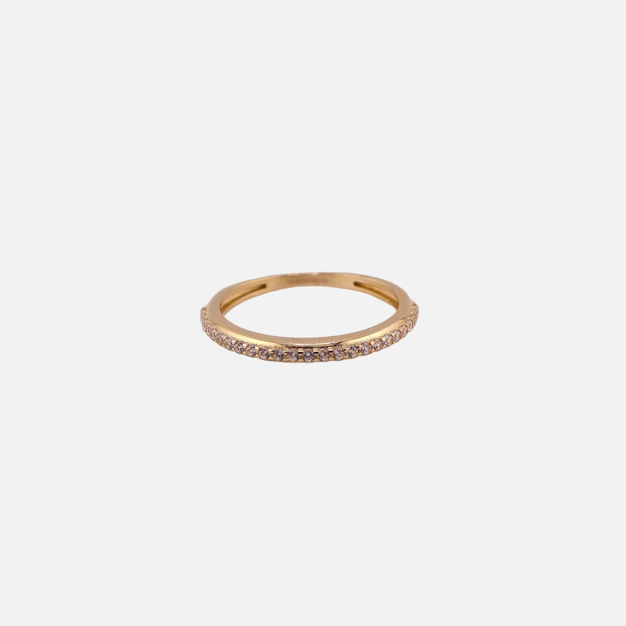 Anillo Media Churumbela en Oro de 14K