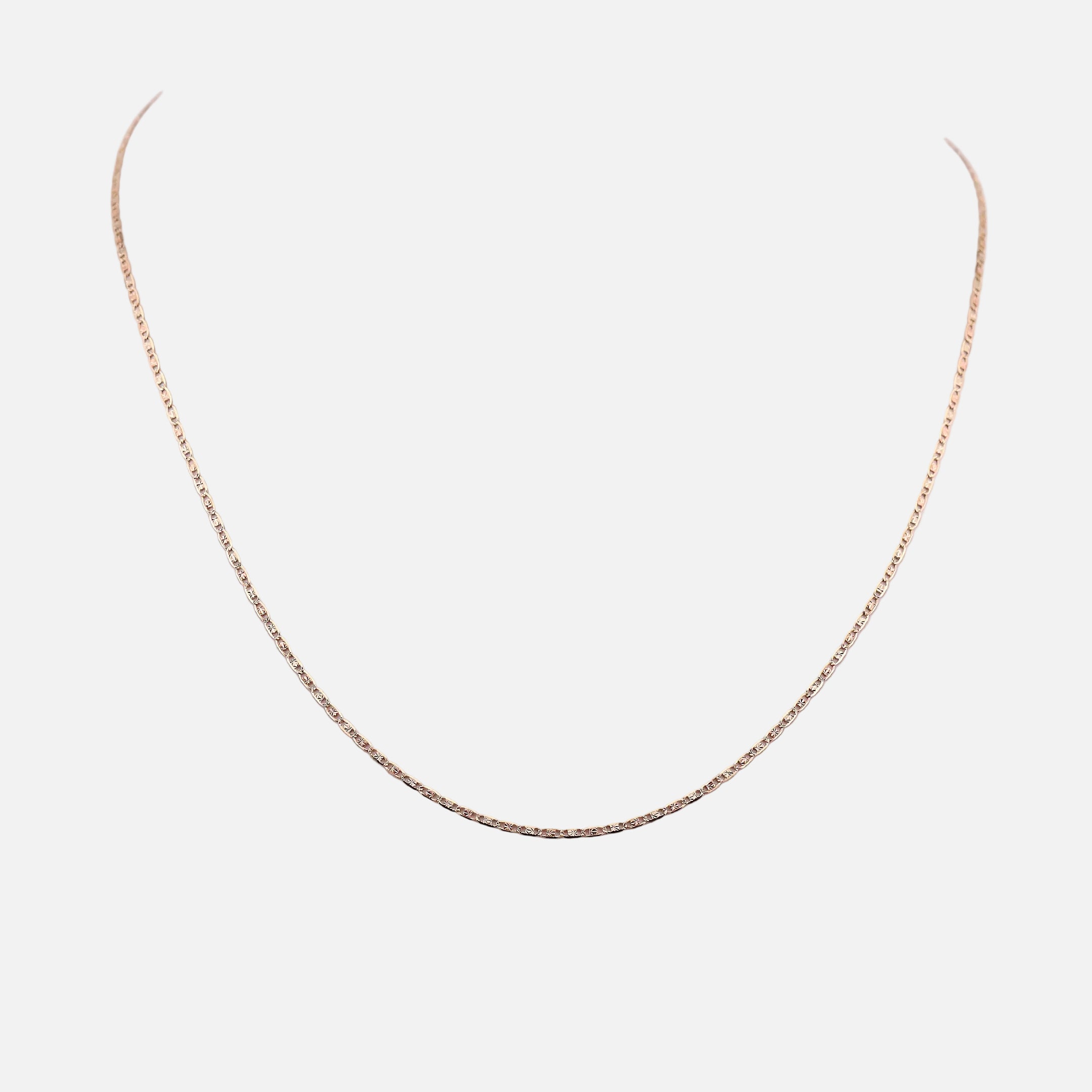 Cadena Valentino en Oro de 14K