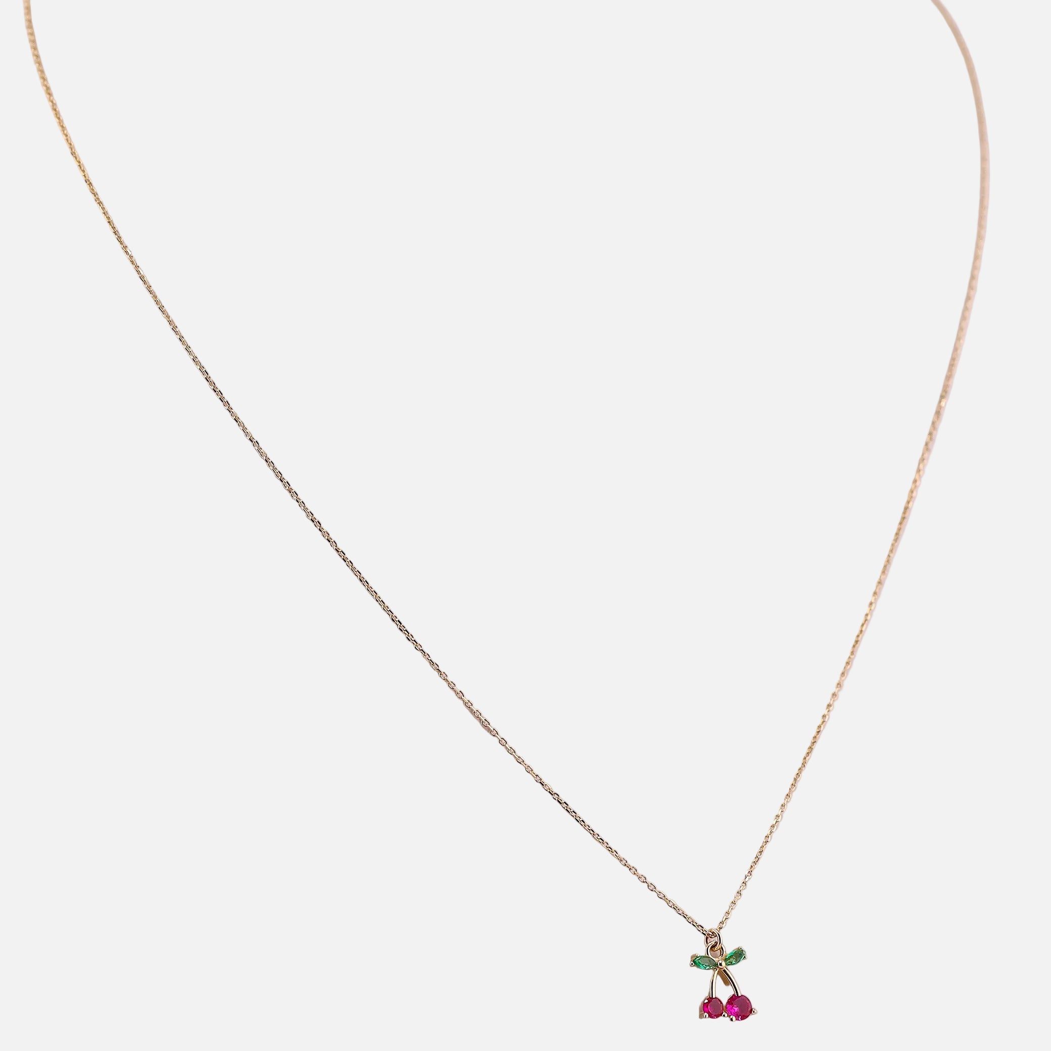 Gargantilla Cherry en Oro de 14K