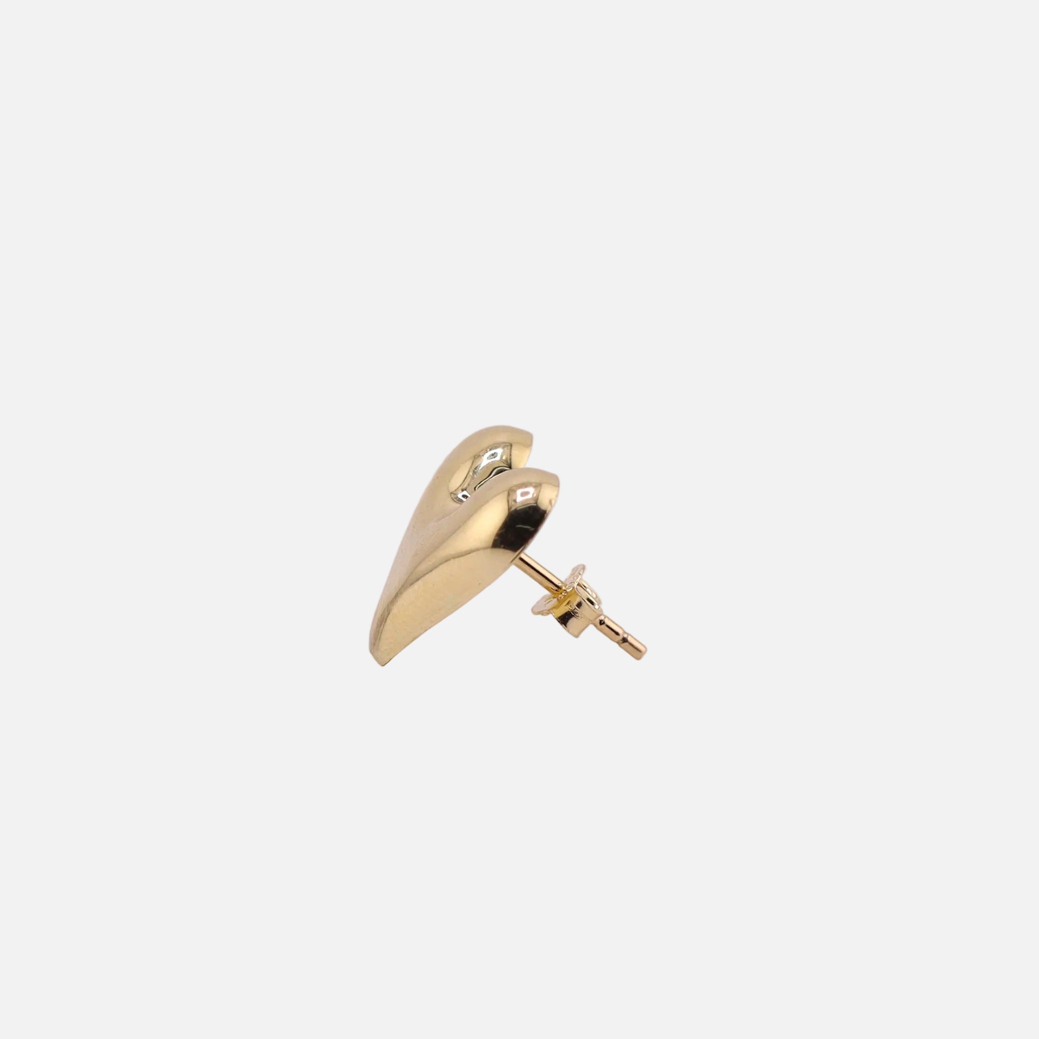 Aretes Corazón en Oro de 10K