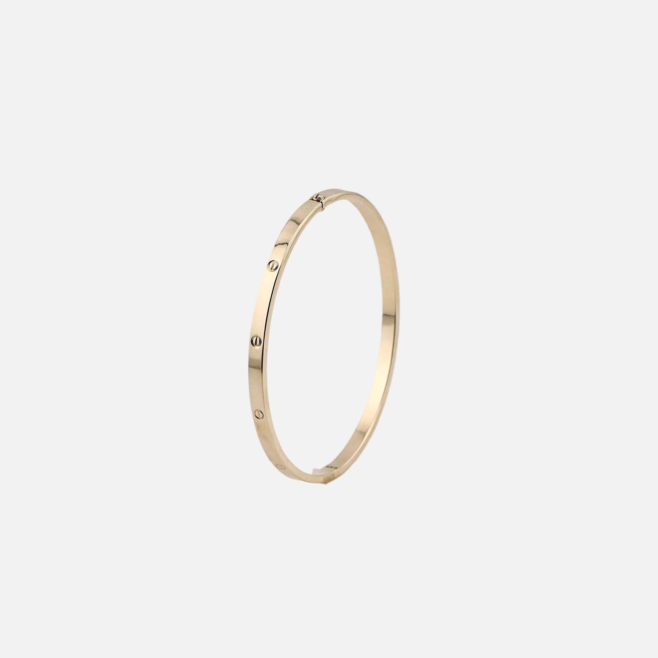 Brazalete Clásico en Oro de 14K