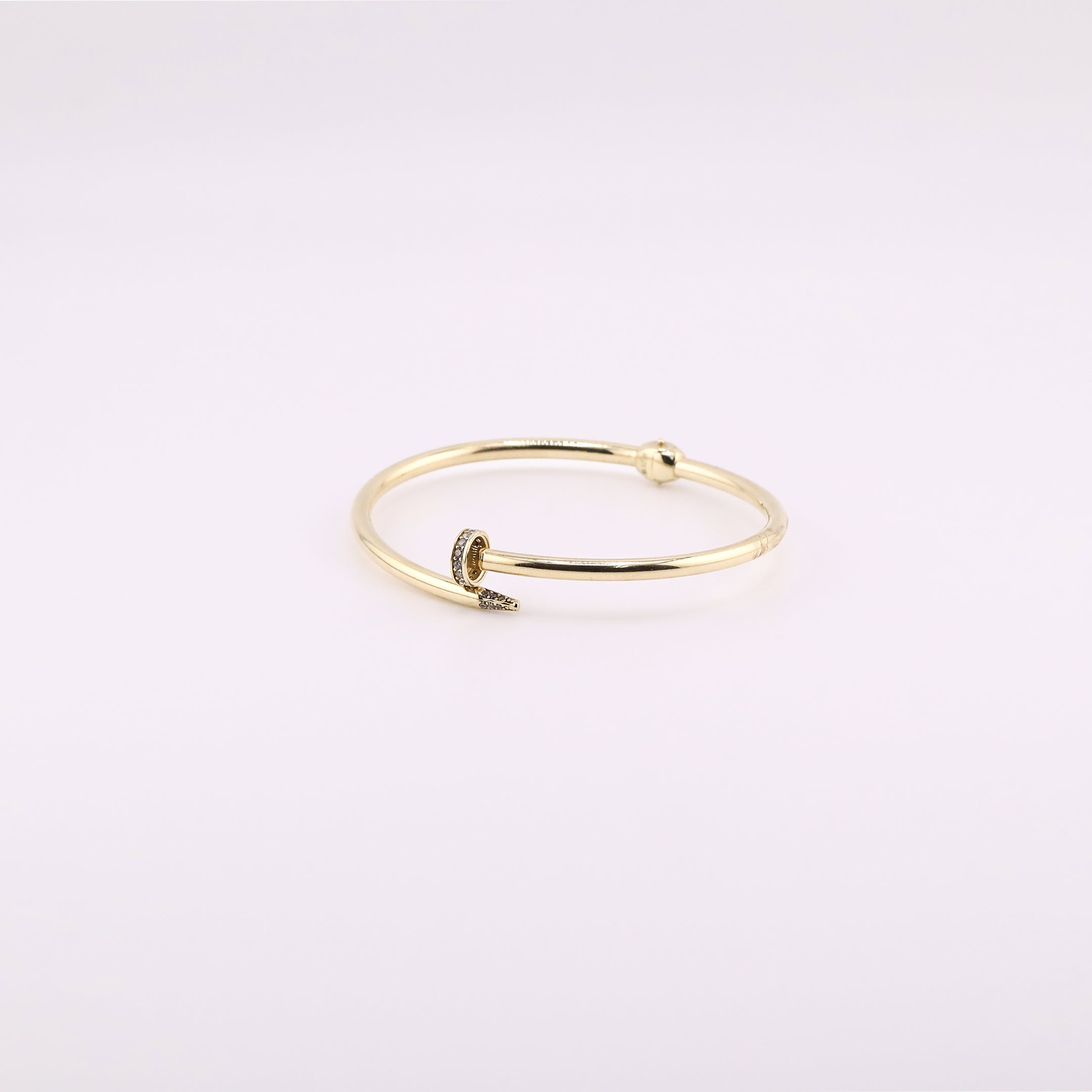 Brazalete Clavo en Oro de 10K