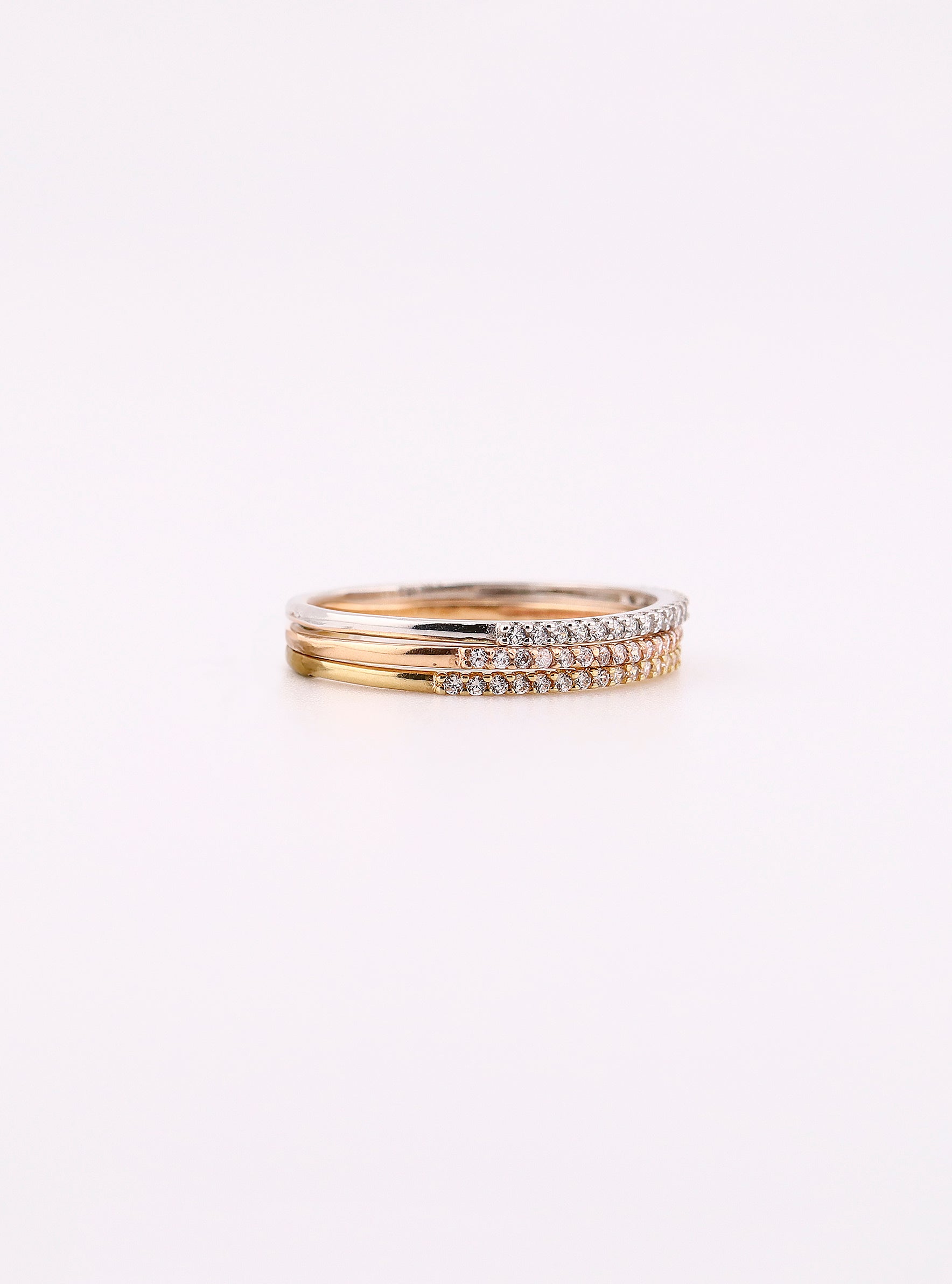Anillo de Oro Fin de Semana en Tonos de 14K