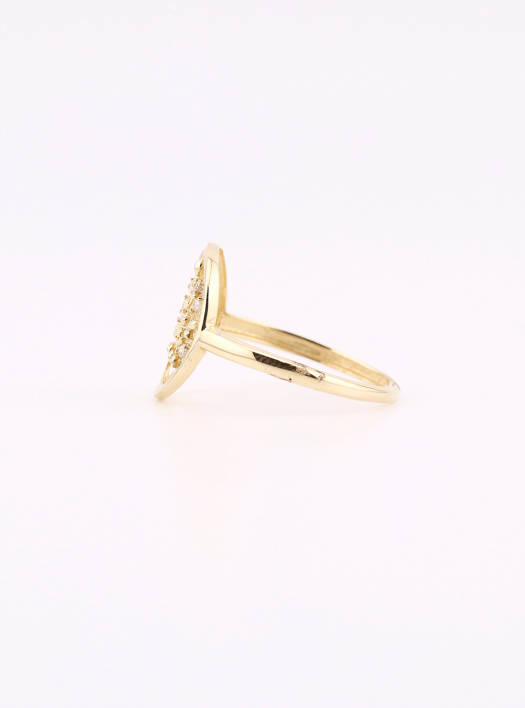 Anillo de Oro Árbol de la Vida de 14K