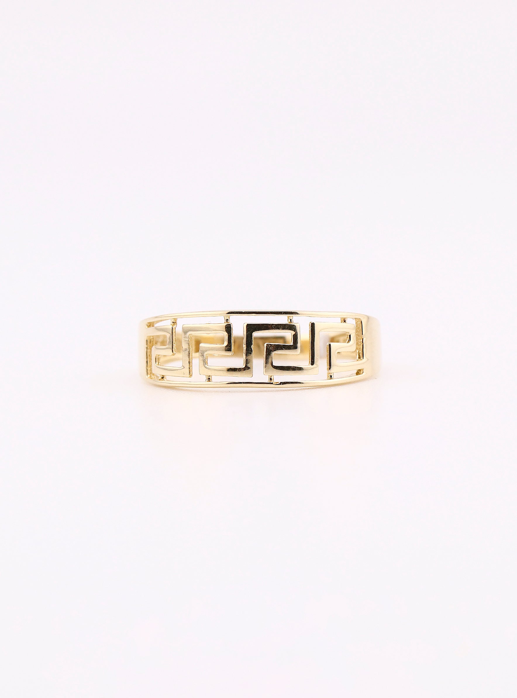 Anillo de Oro Griego de 14K