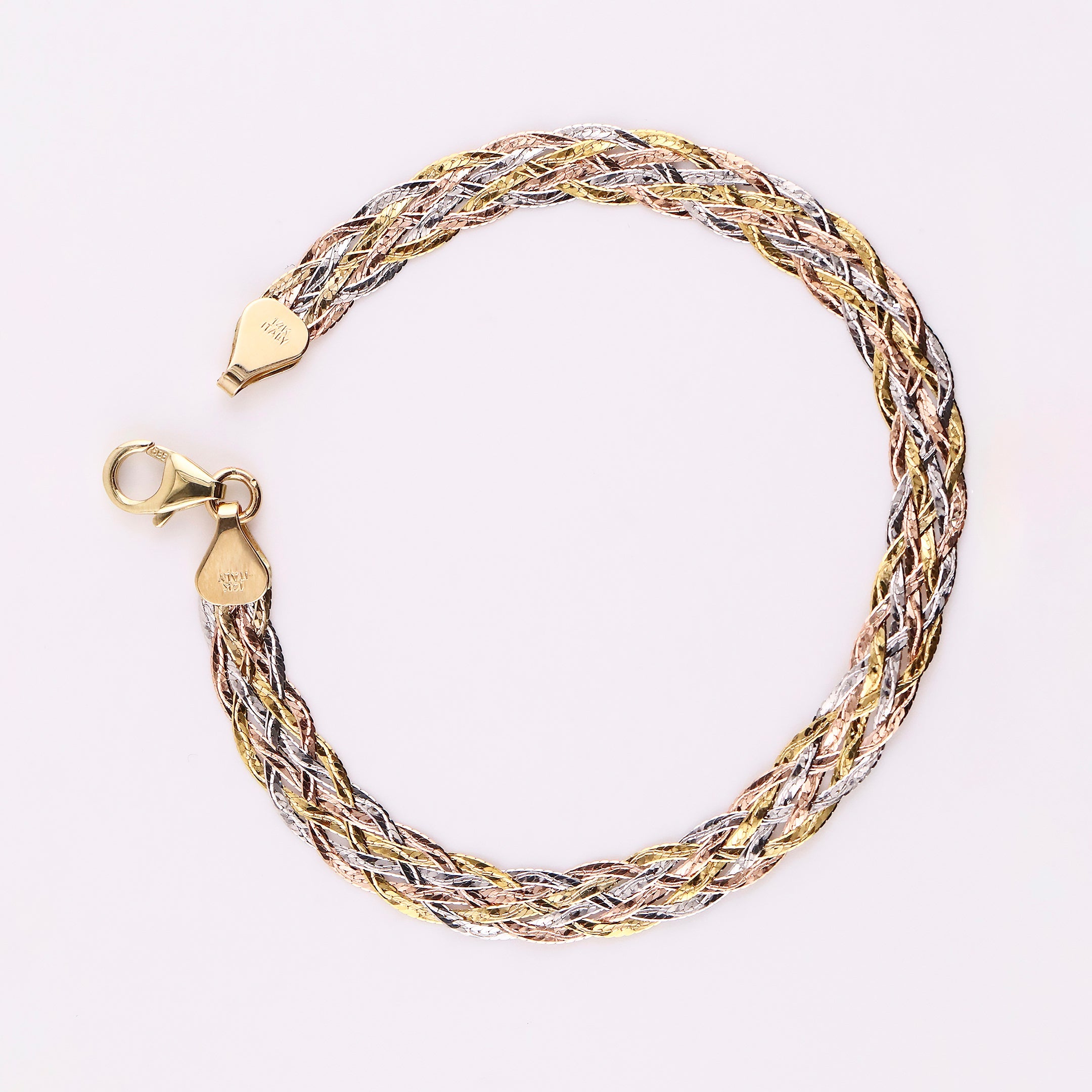 Pulsera Tonos en Oro de 14K