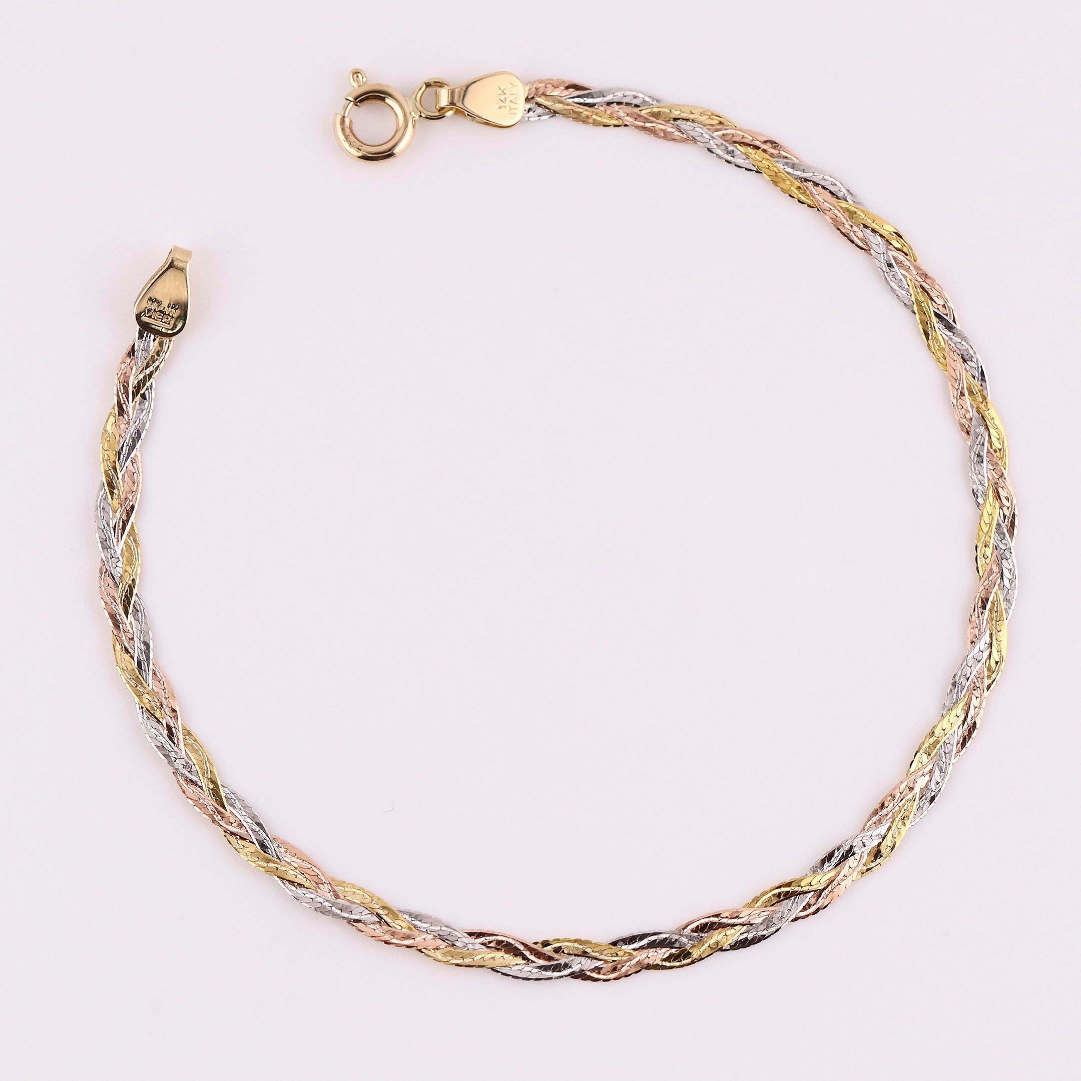 Pulsera Tonos en Oro de 14K