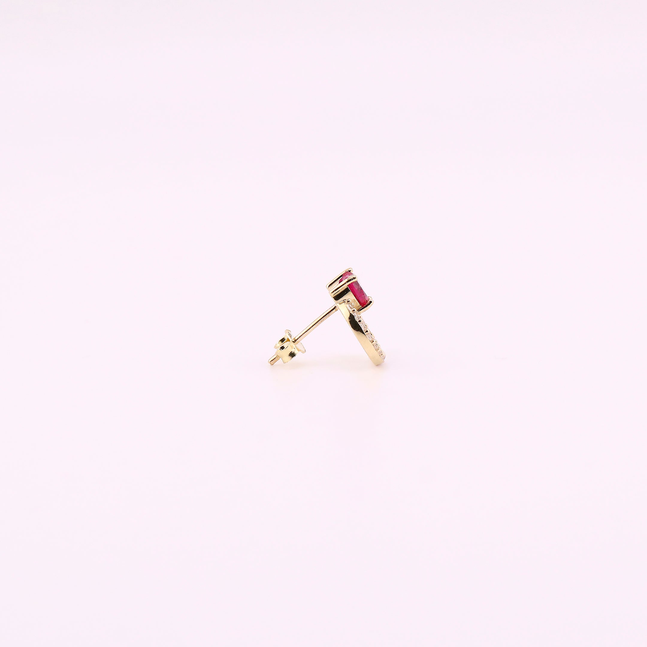Aretes de Oro Cherry de 10K