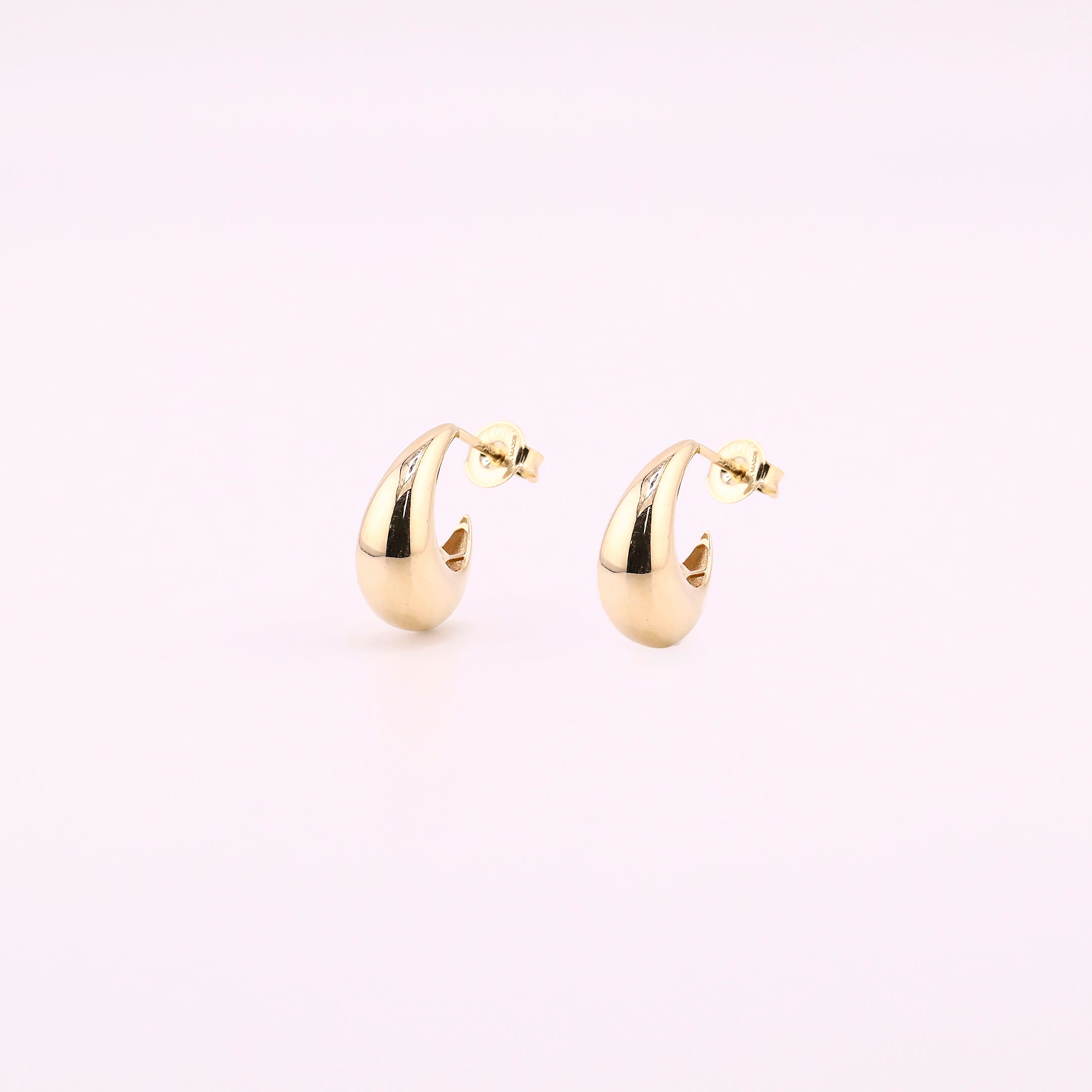 Aretes Canasta en Oro de 10K