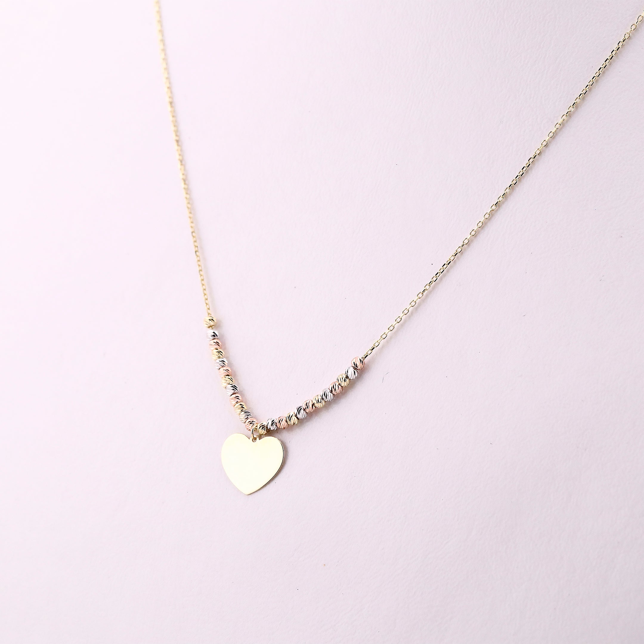 Gargantilla Corazón en Oro de 10K