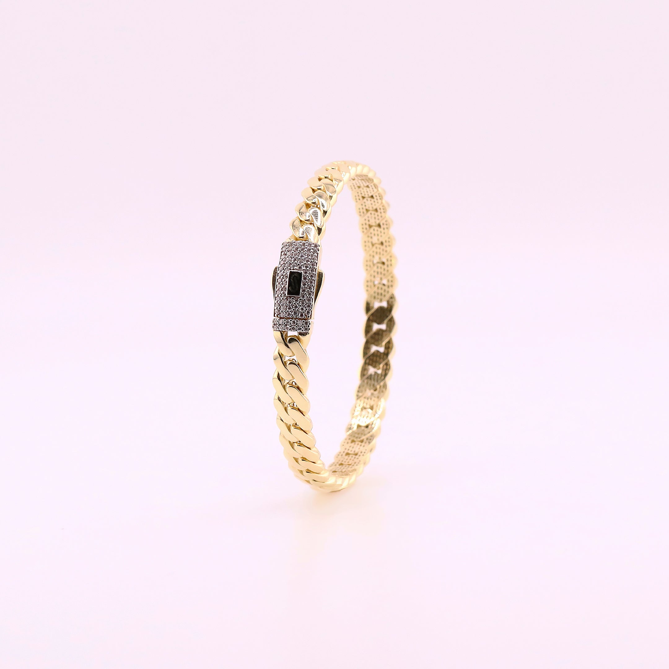 Brazalete Monaco Chain Cuff en Oro de 10K