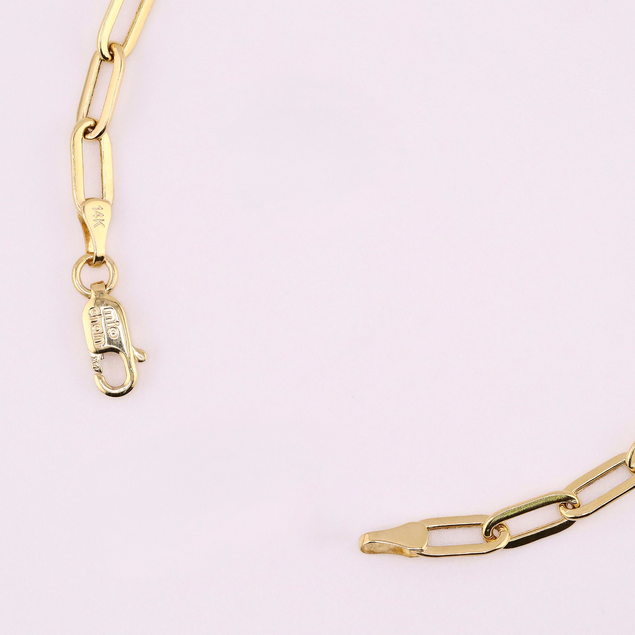 Pulsera Clip en Oro de 14K