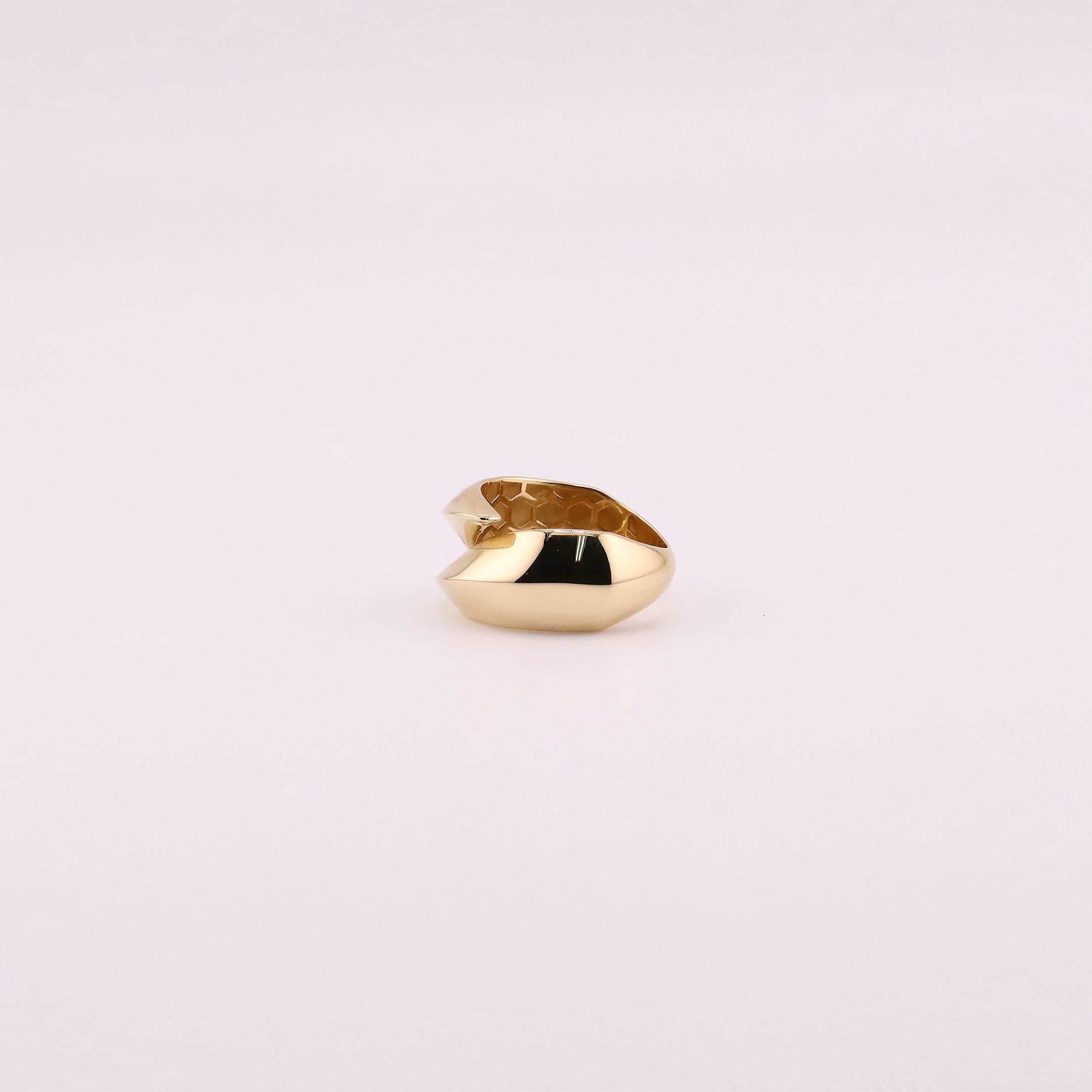 Anillo Cruzado en Oro de 14K