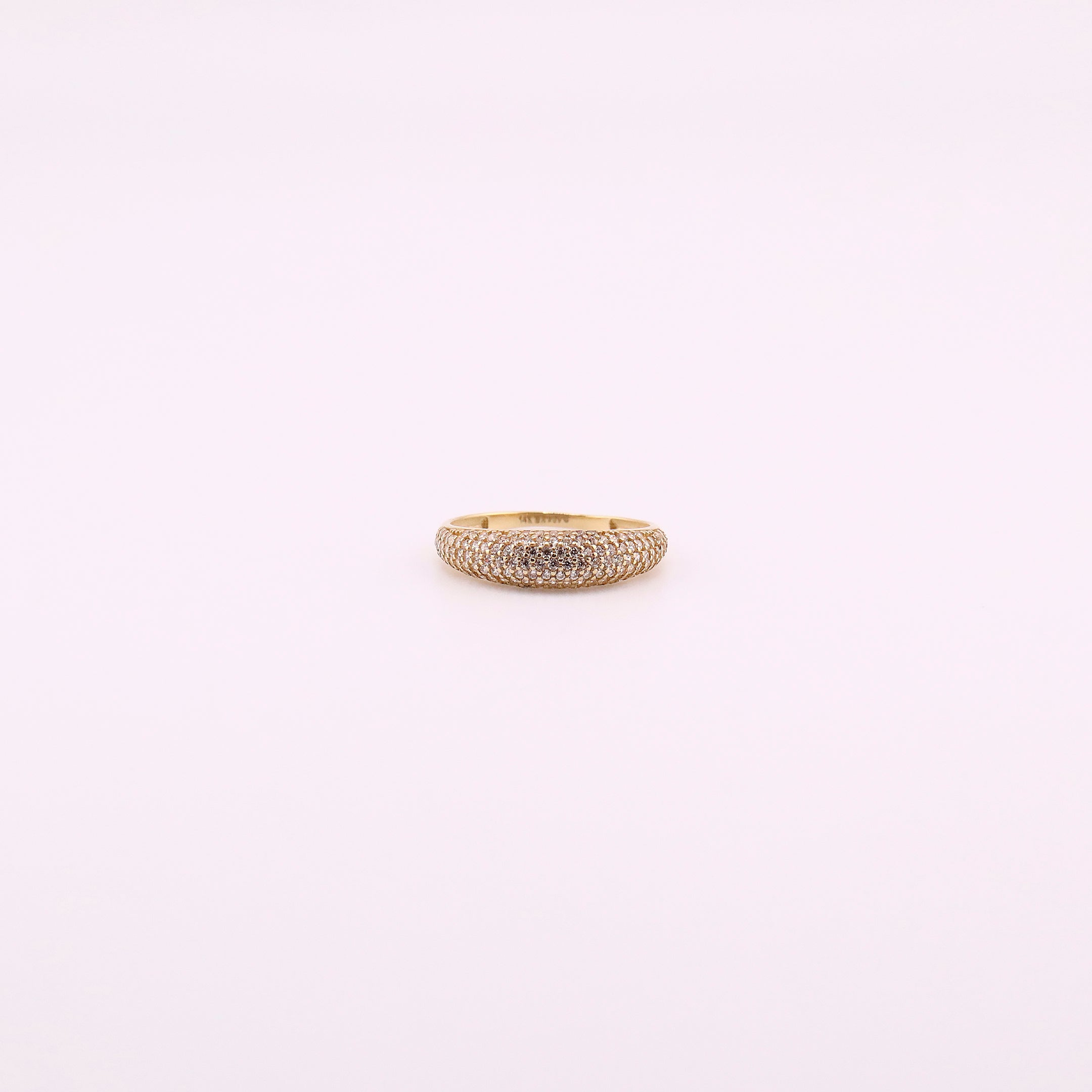 Anillo Media Churumbela en Oro de 14K