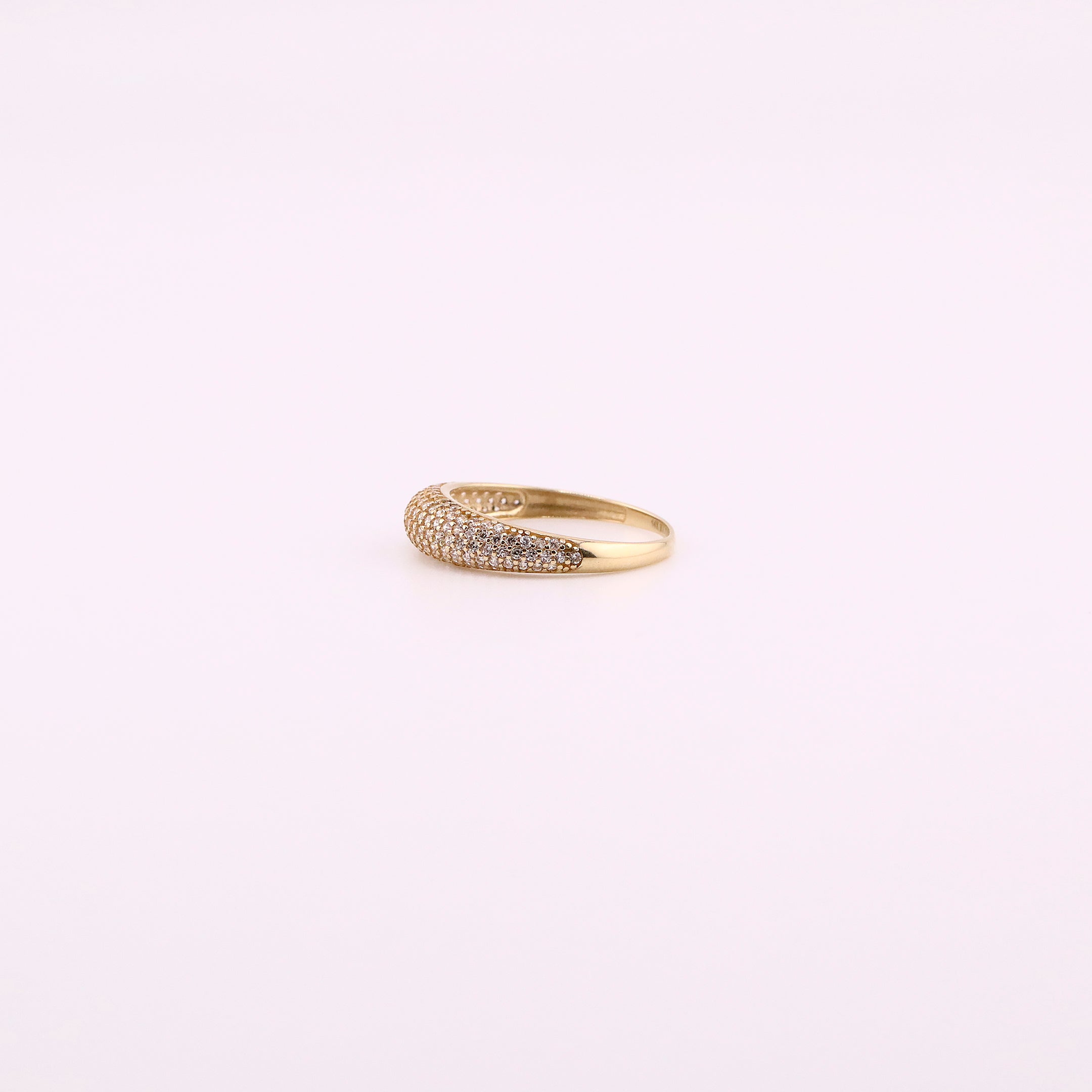 Anillo Media Churumbela en Oro de 14K