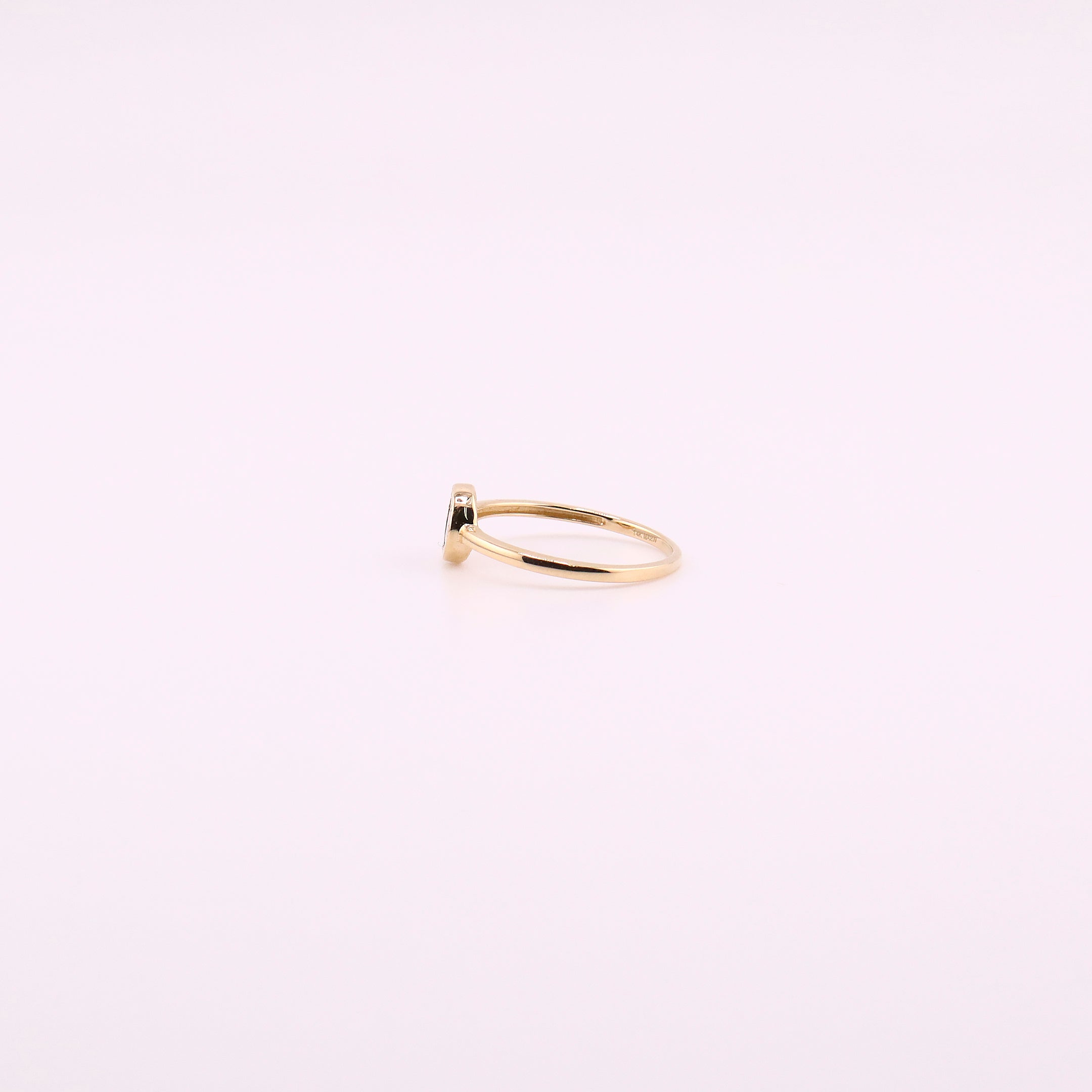 Anillo Solo en Oro de 14K