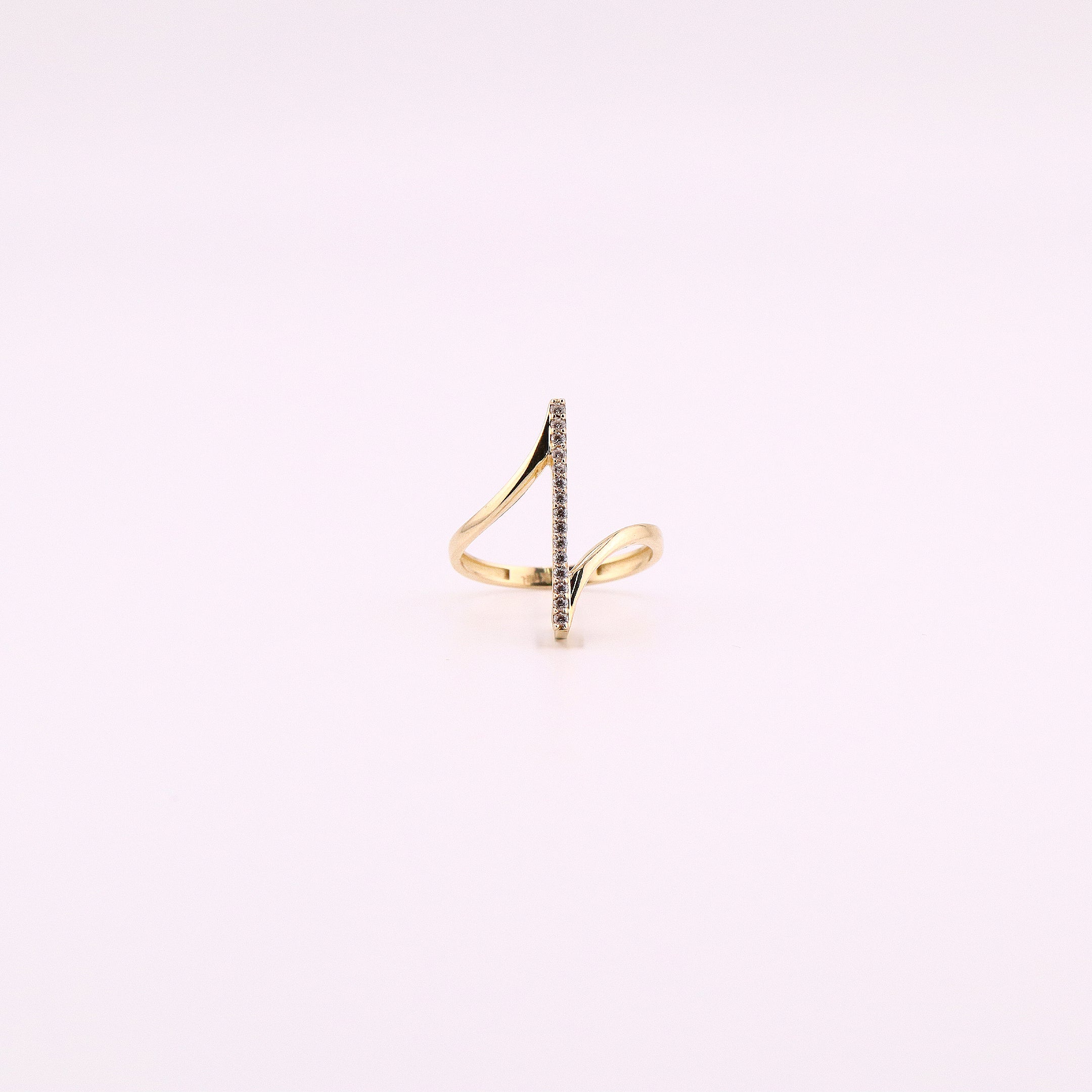 Anillo Barra en Oro de 14K