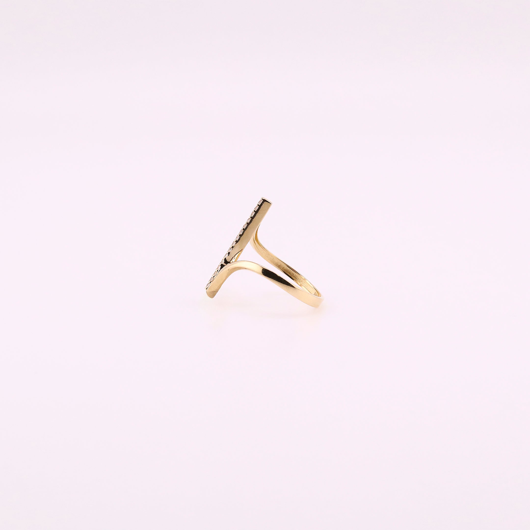 Anillo Barra en Oro de 14K
