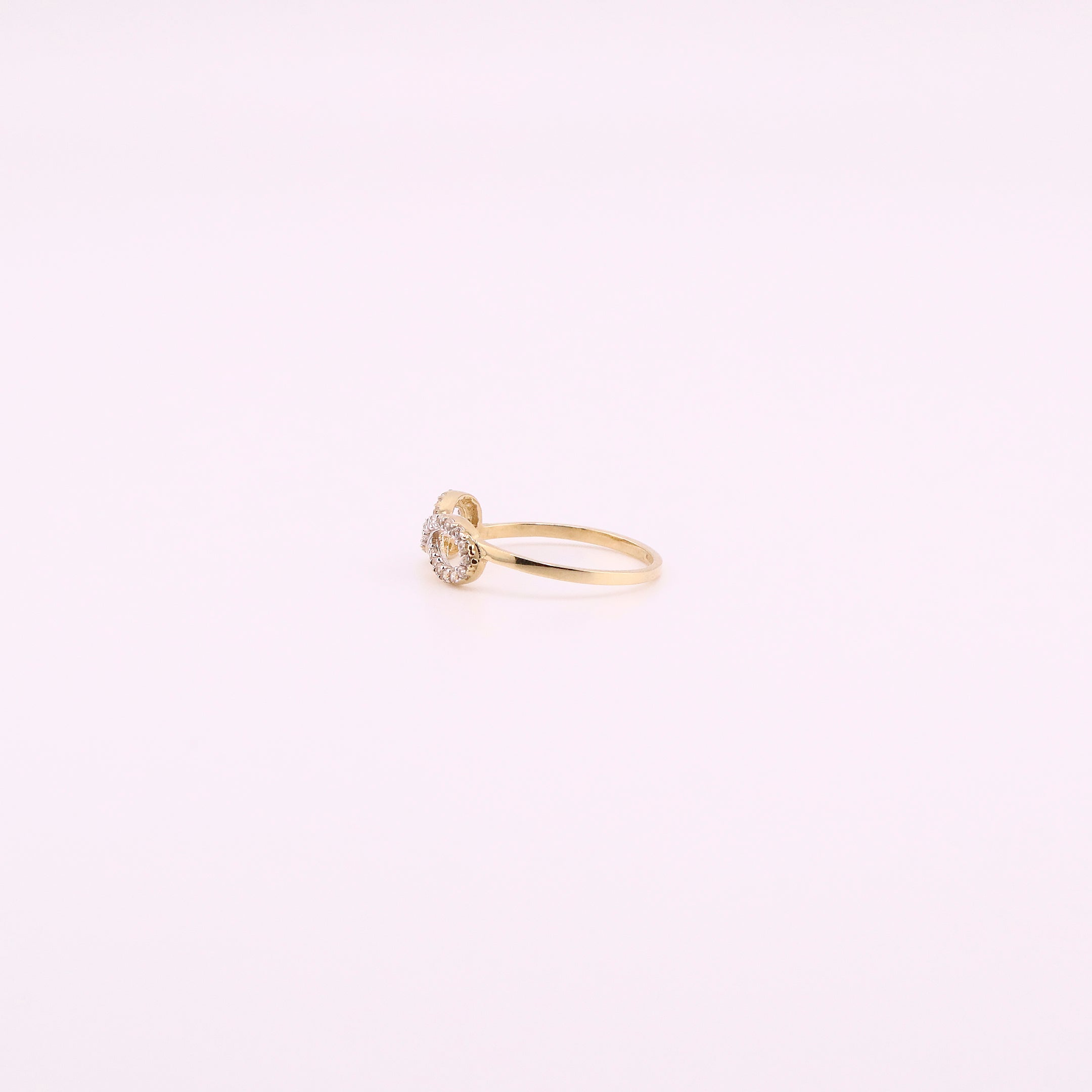 Anillo Infinito en Oro de 14K