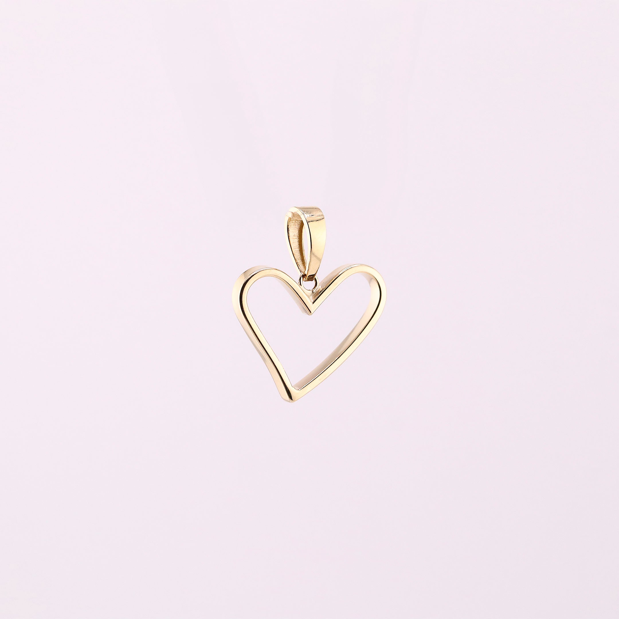 Dije de Oro Corazón Pop de 14K