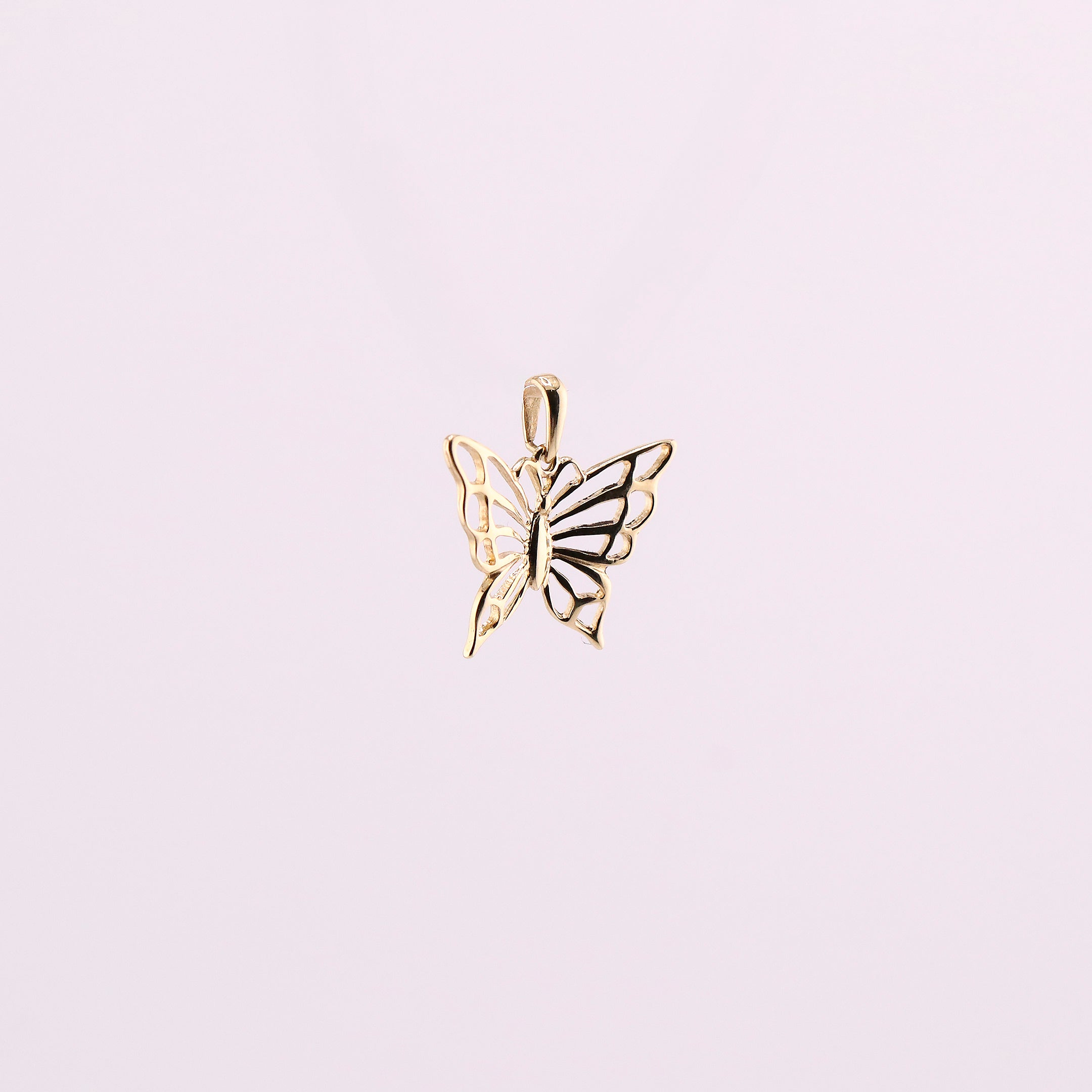 Dije Mariposa en Oro de 14K