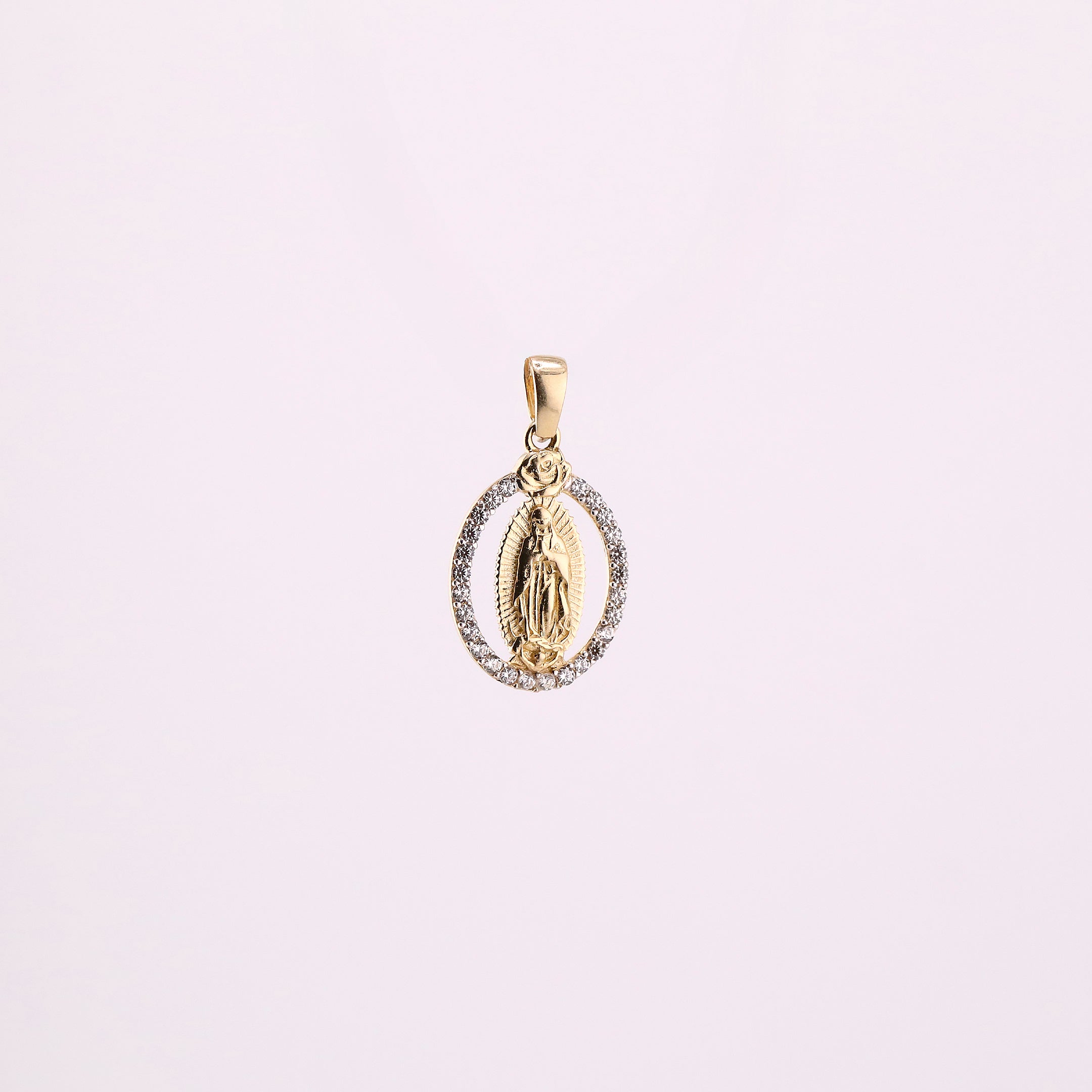 Dije de Oro Virgen de 14K