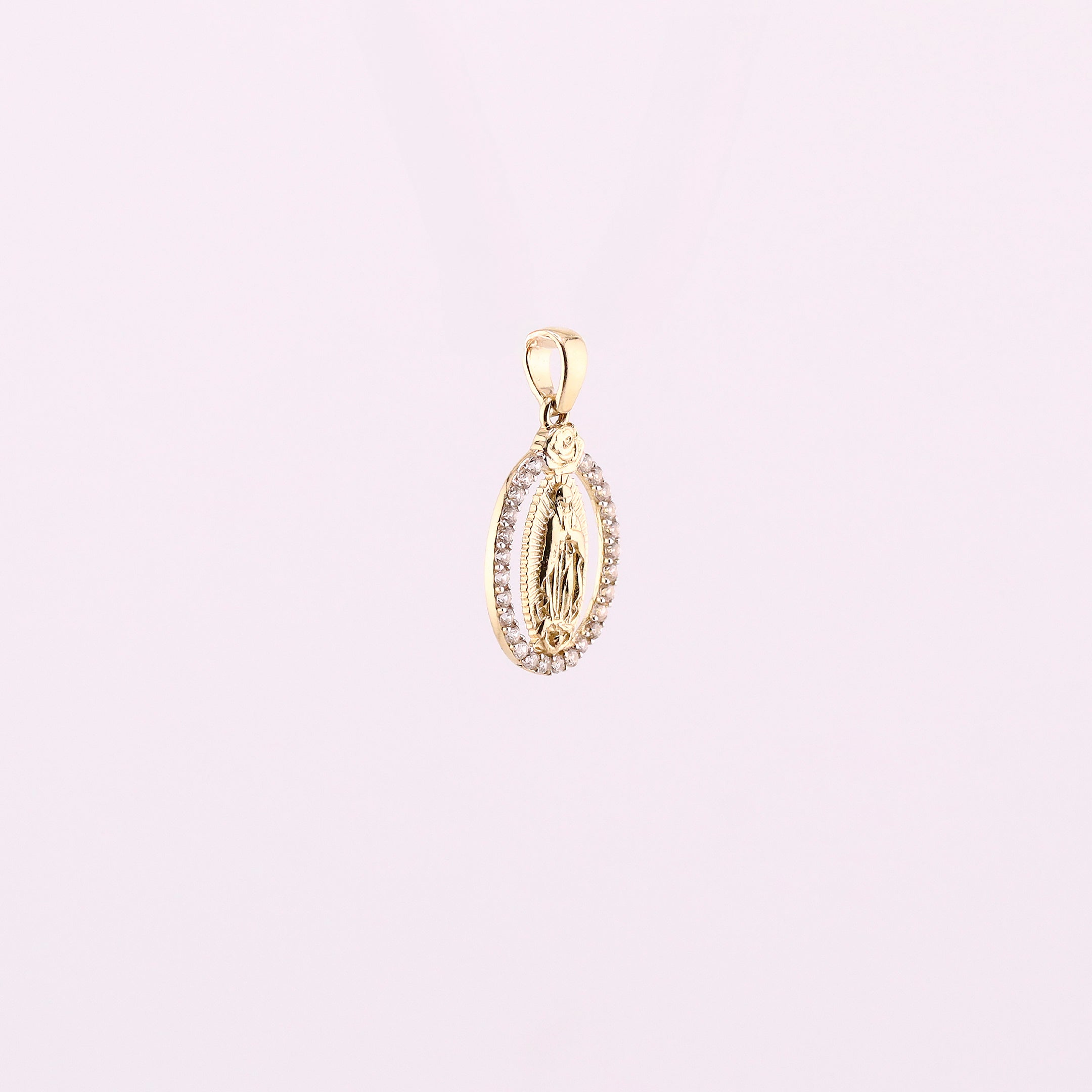 Dije de Oro Virgen de 14K