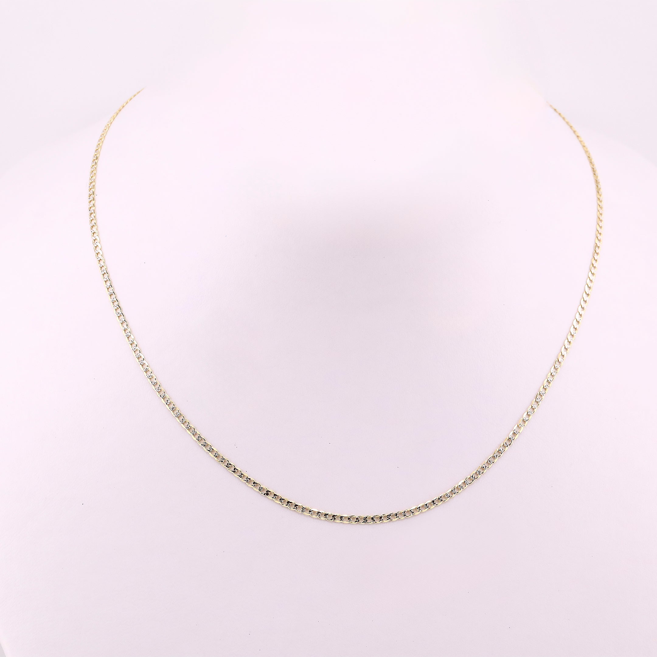Cadena Eslabón Italiano en Oro de 14K