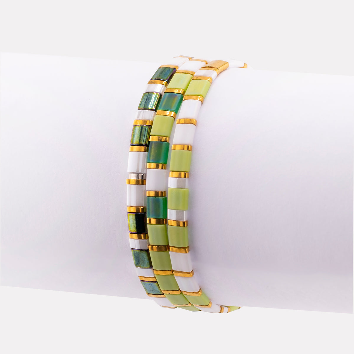 Set Pulseras Miyuki Vida