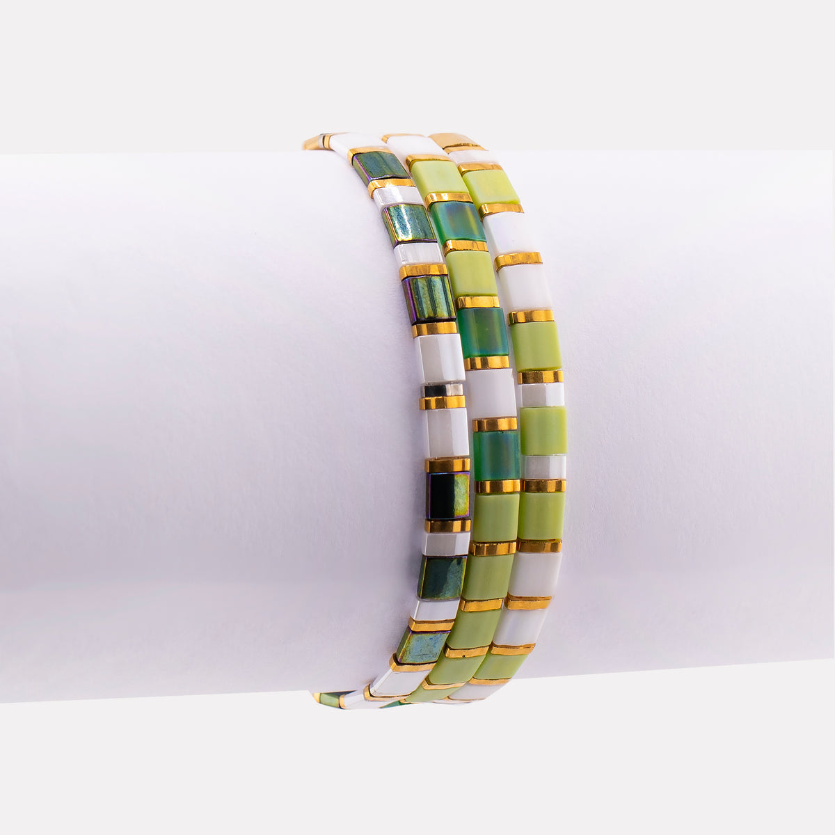 Set Pulseras Miyuki Vida