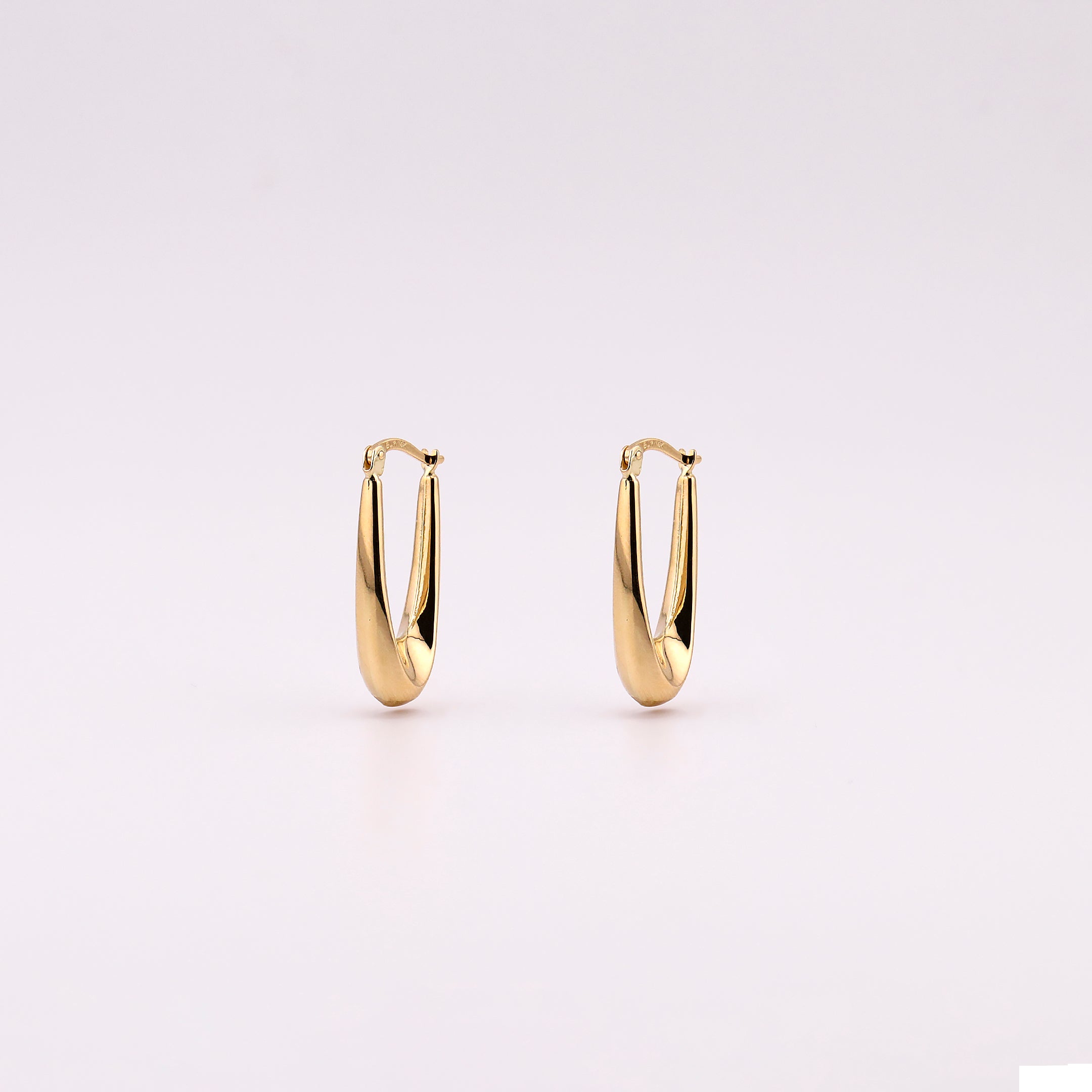 Arracadas Canastas en Oro de 14K